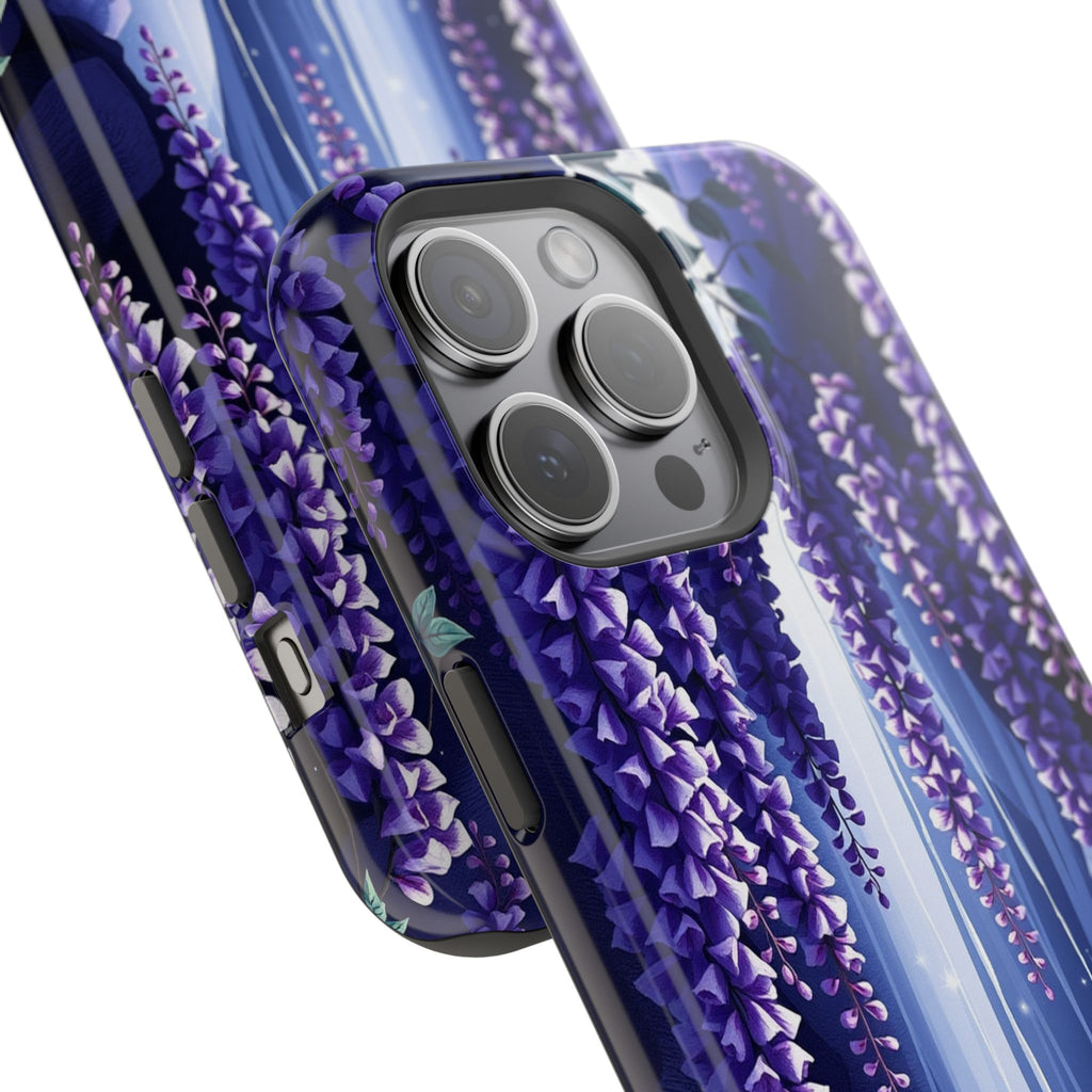 iPhone Wisteria Cascade Serene Design Slim Snap Case Ga · iPhone Case