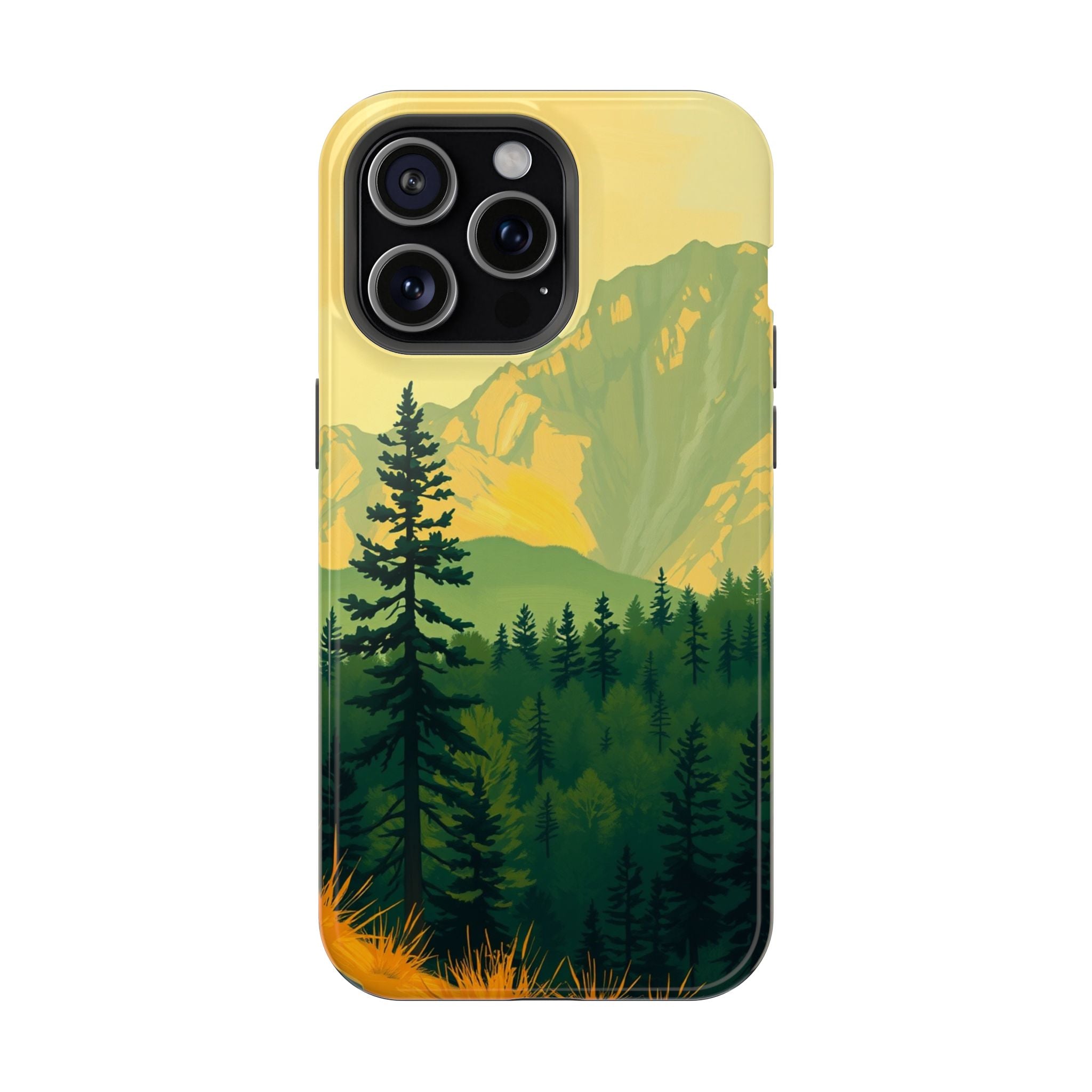 iPhone Pine Ridge Oil Painting Impressionist Slim iPhone Everyday · iPhone Case