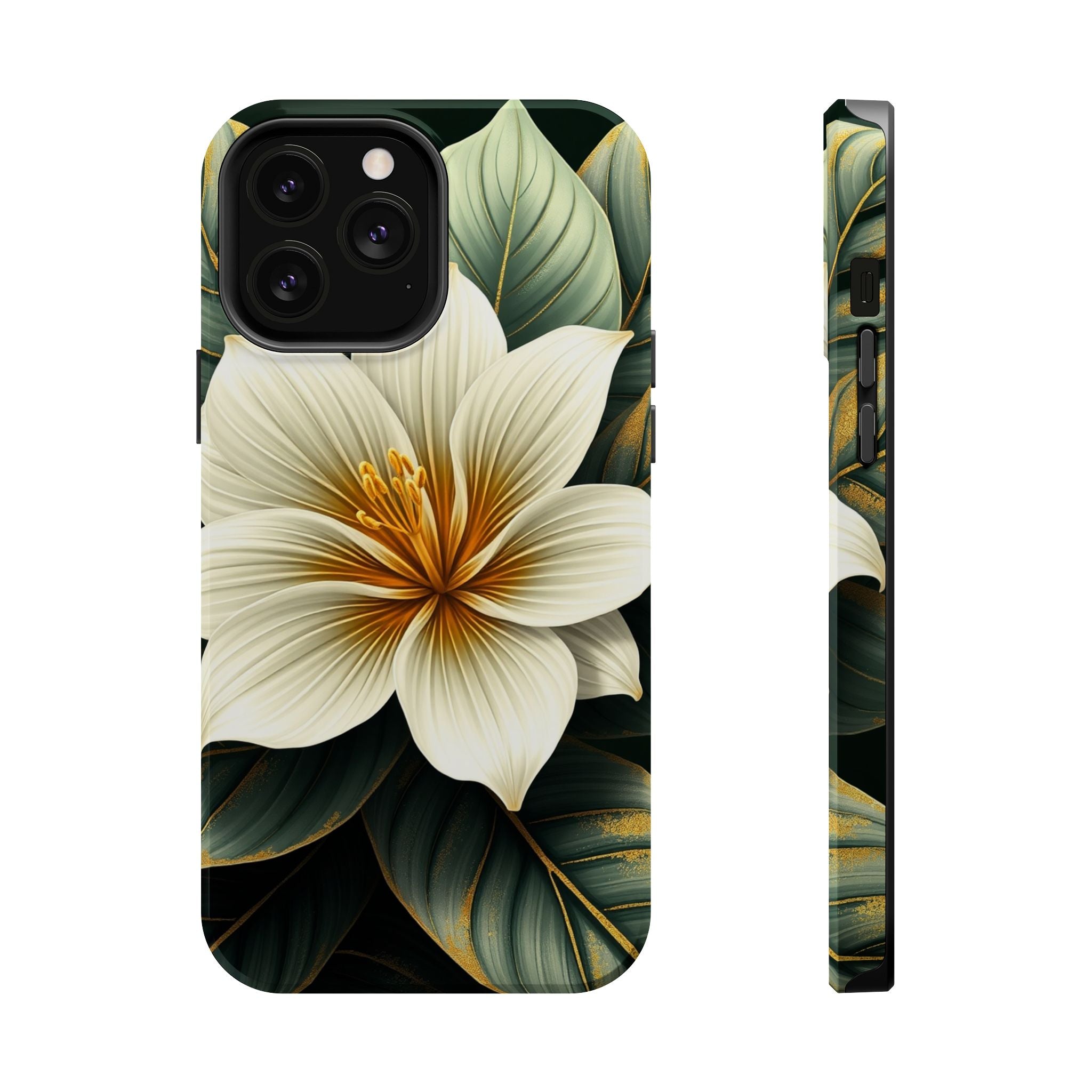 iPhone Radiant Tropical Bloom Design Slim Everyday Designer Case · iPhone Case