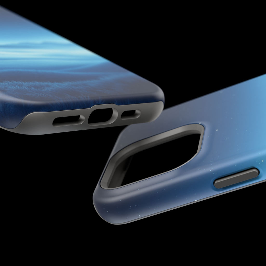 iPhone Midnight Blue And Silver Tundra Expanse Clean iPhone 17 Minimal · iPhone