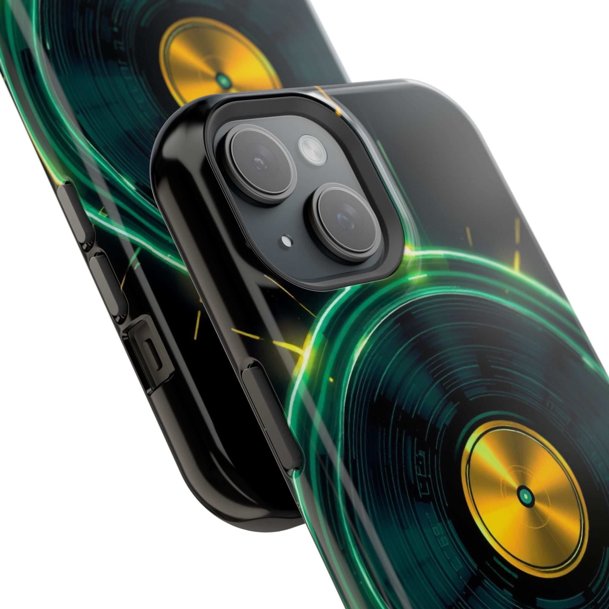 iPhone Dreamy Record Vinyl Spin Design Slim Everyday Designer Case · iPhone Case