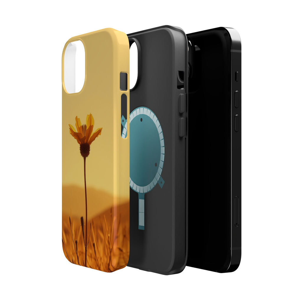 iPhone Desert Flower Cinematic Art Bold Modern Everyday Snap Case · iPhone Case