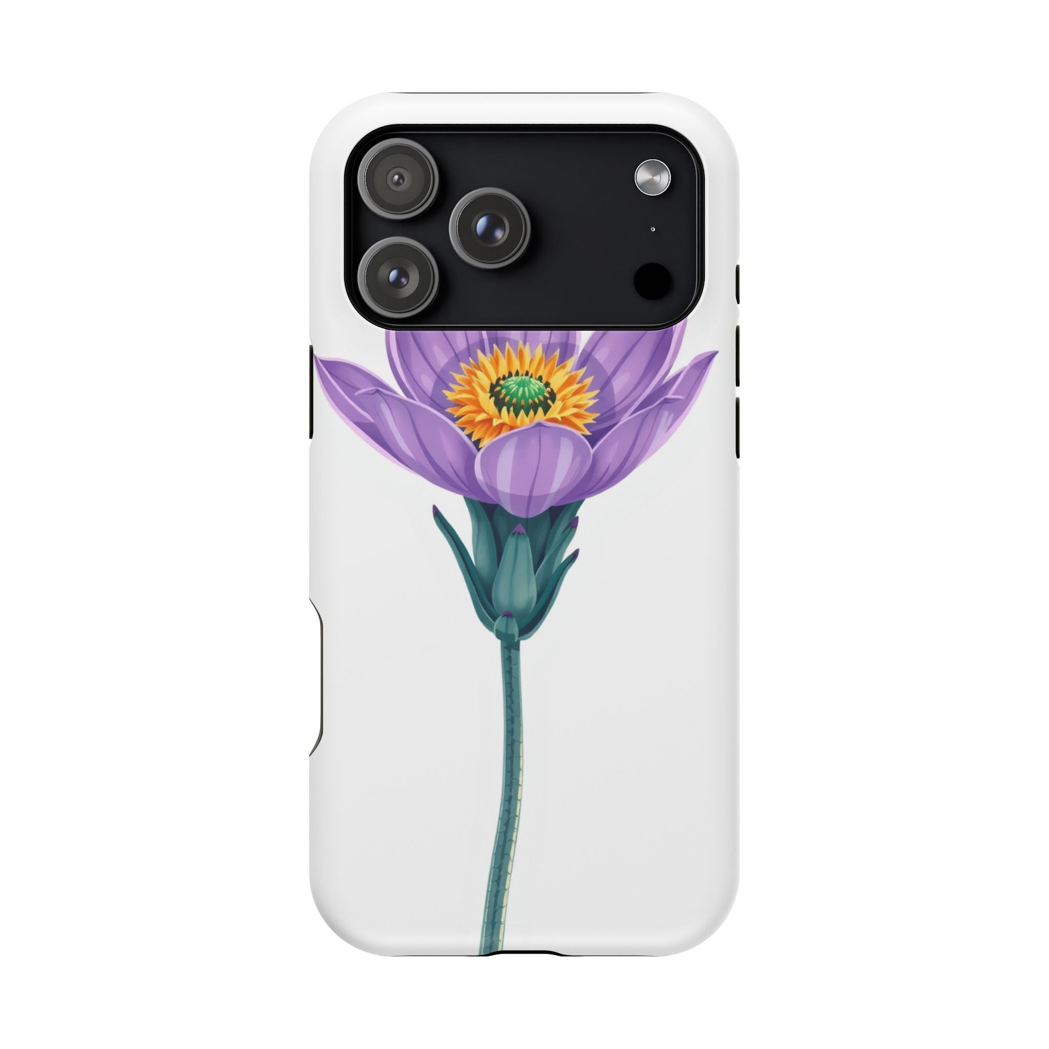 iPhone Indigo And Violet Desert Flower Slim Everyday Designer Case · iPhone Case