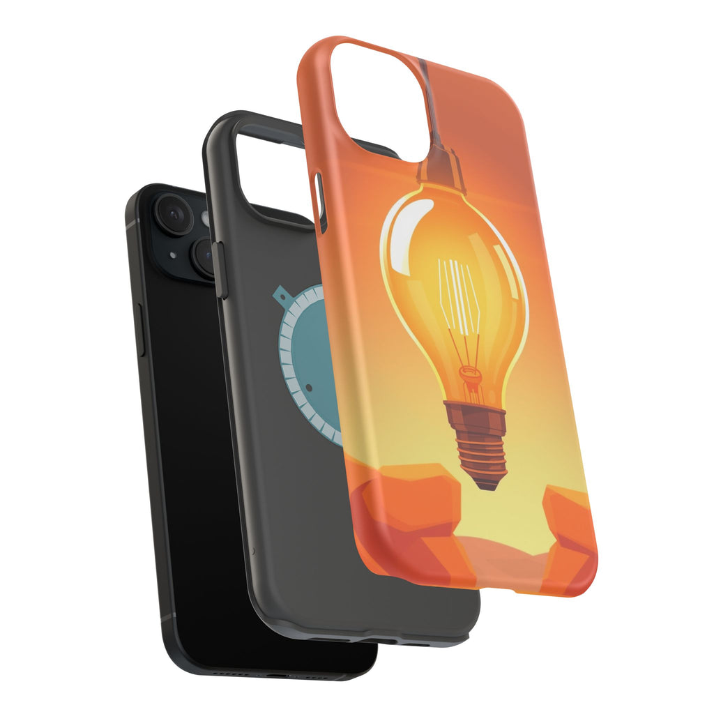 iPhone Edison Bulb Warm Enchanted Art Slim Everyday Designer Case · iPhone Case