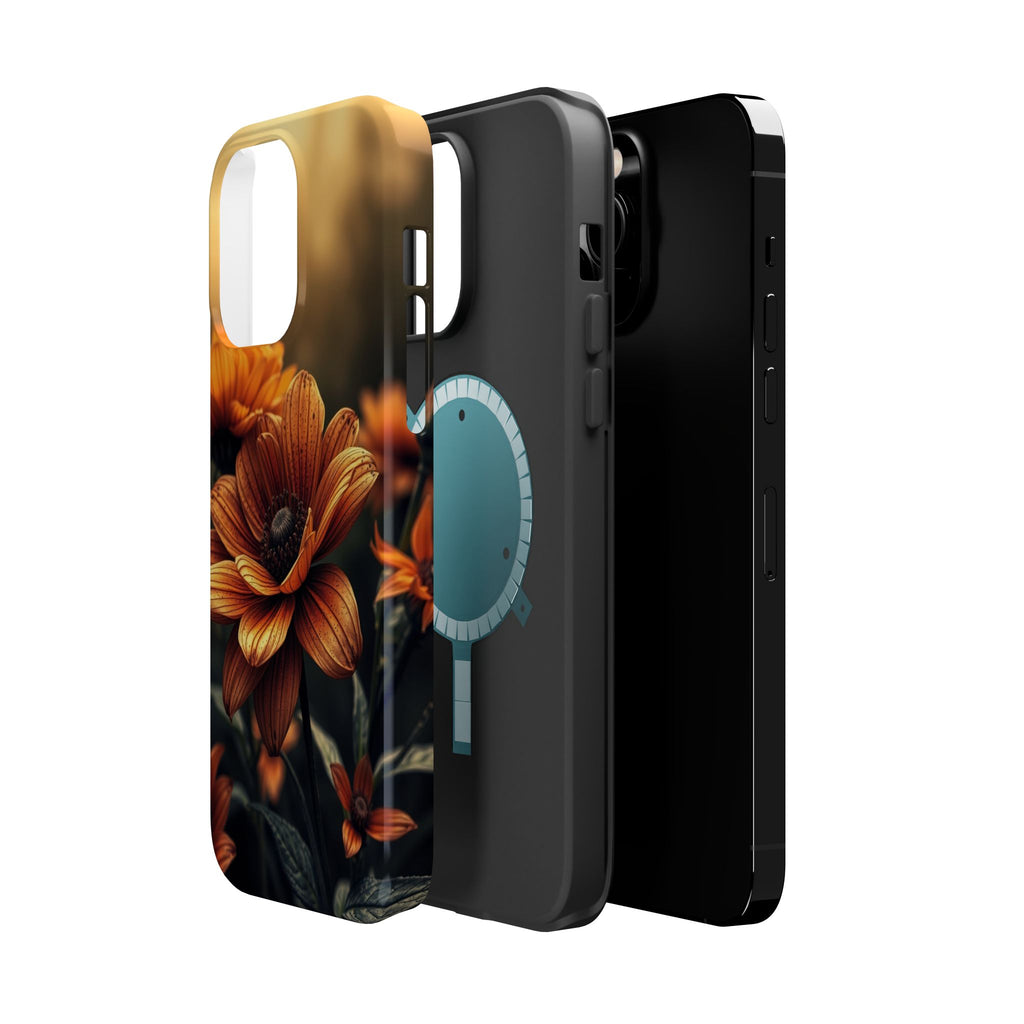 iPhone Radiant Floral Ombre Design Bold Modern Everyday Snap Case · iPhone Case