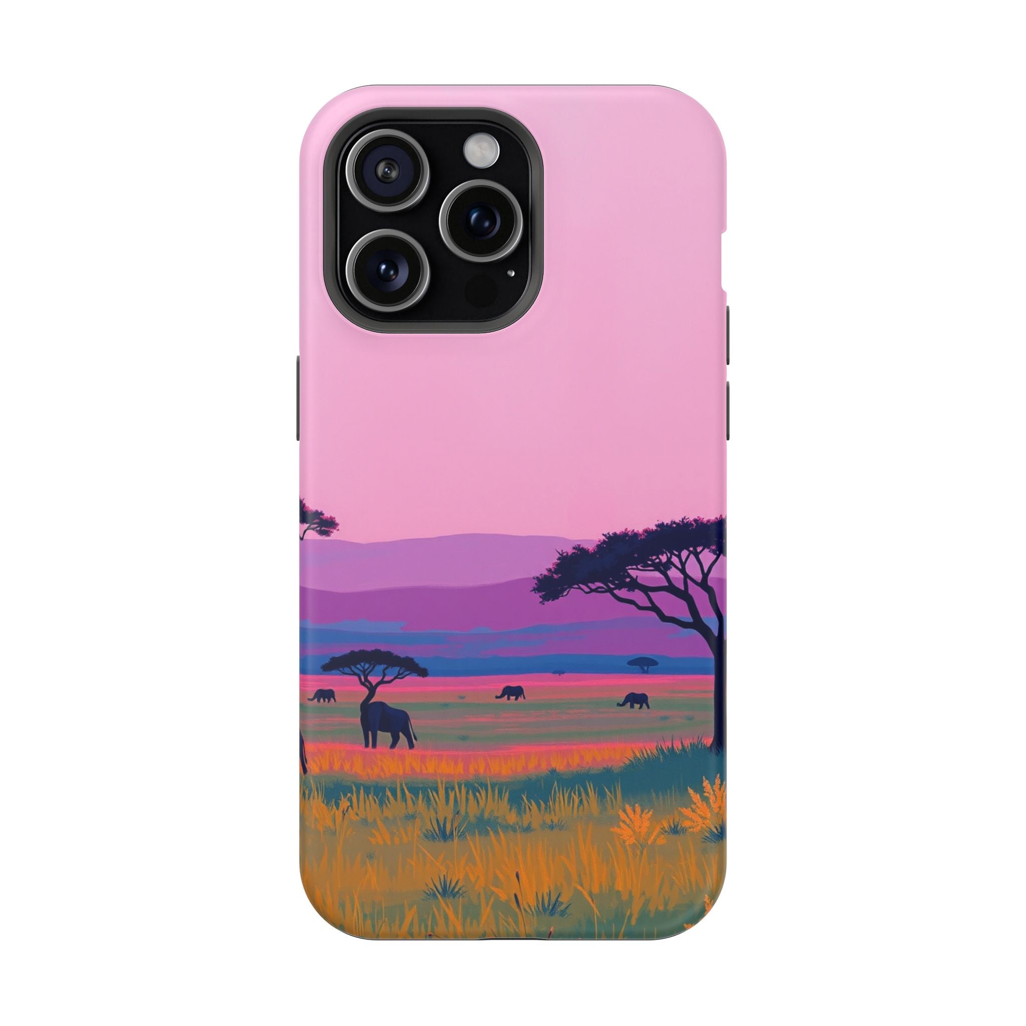 iPhone Savanna Horizon Electric Art Slim Everyday Designer Case · iPhone Case