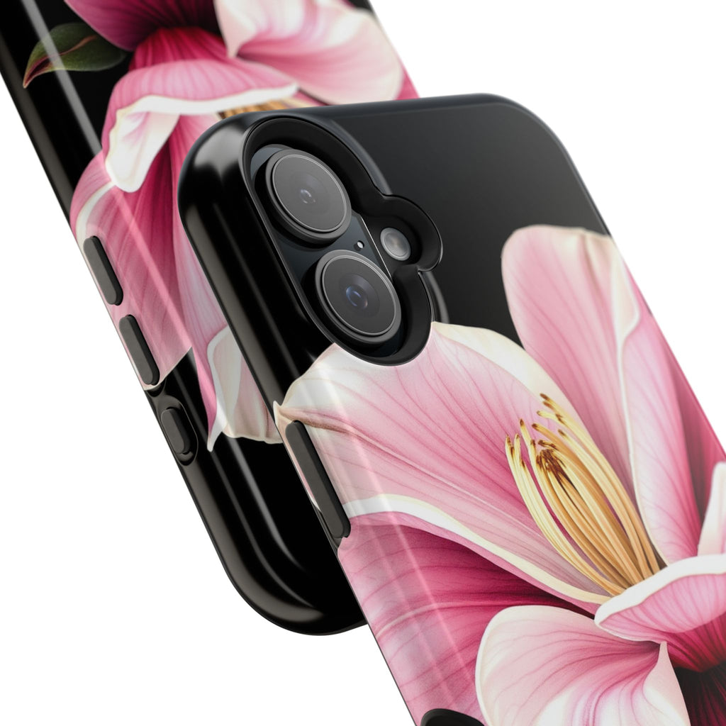 iPhone Magnolia Dream Dark Gothic Ink Slim Everyday Designer Case · iPhone Case