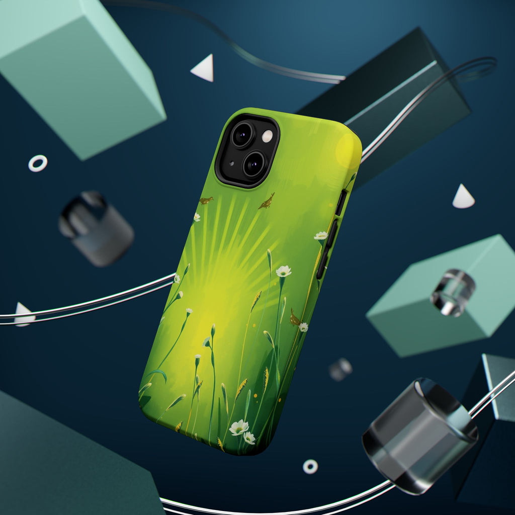 iPhone Spring Meadow Cinematic Art Bold Modern Everyday Snap Case · iPhone Case