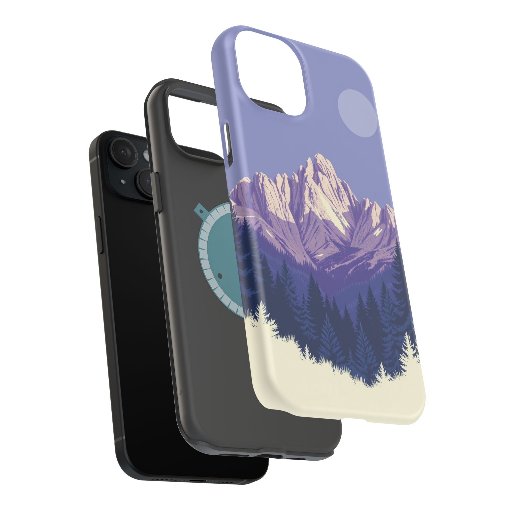 iPhone Pine Ridge Serene Design Slim Everyday Designer Case · iPhone Case