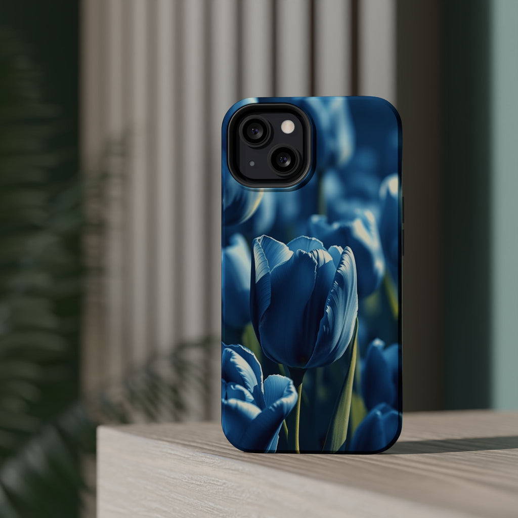 iPhone Tulip Row Oil Painting Impressionist Slim iPhone Everyday · iPhone Case