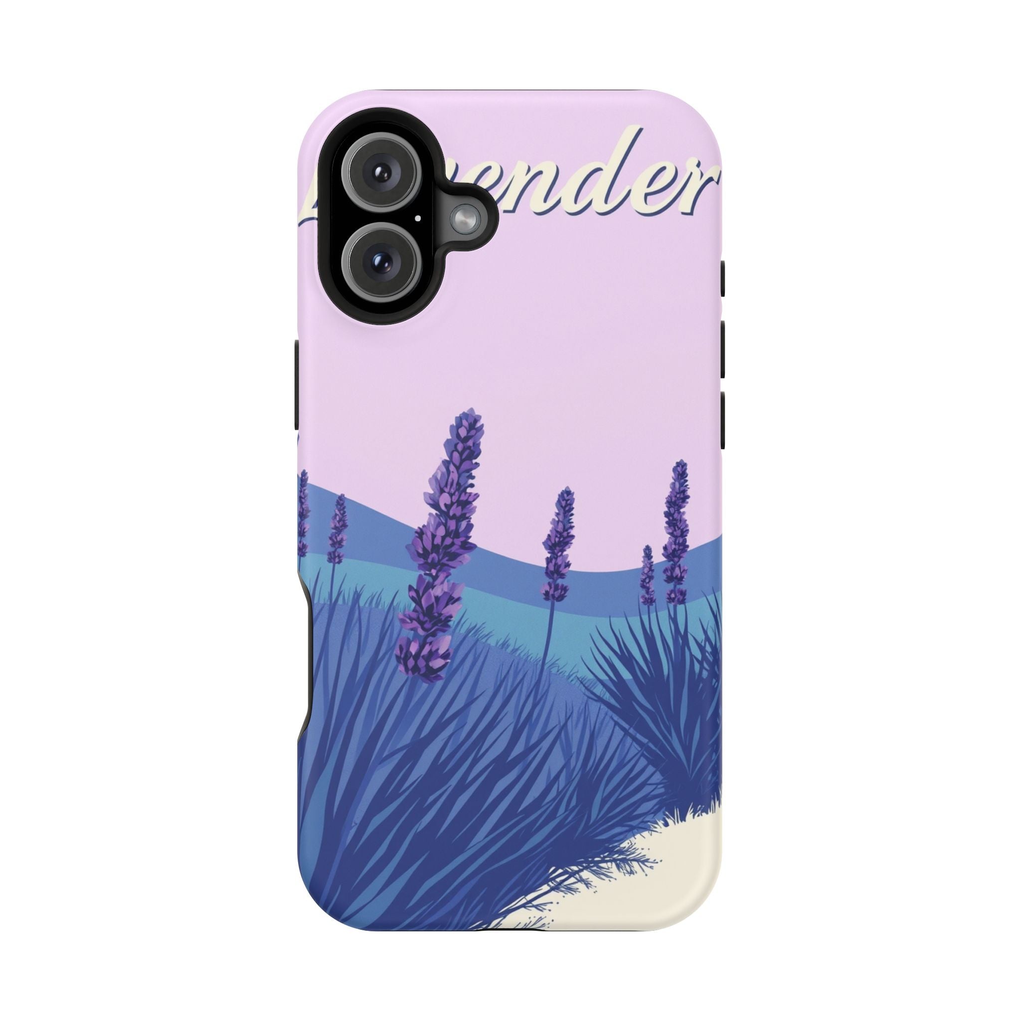 iPhone Lavender Haze Vintage Retro Poster Slim iPhone Everyday Designer · iPhone