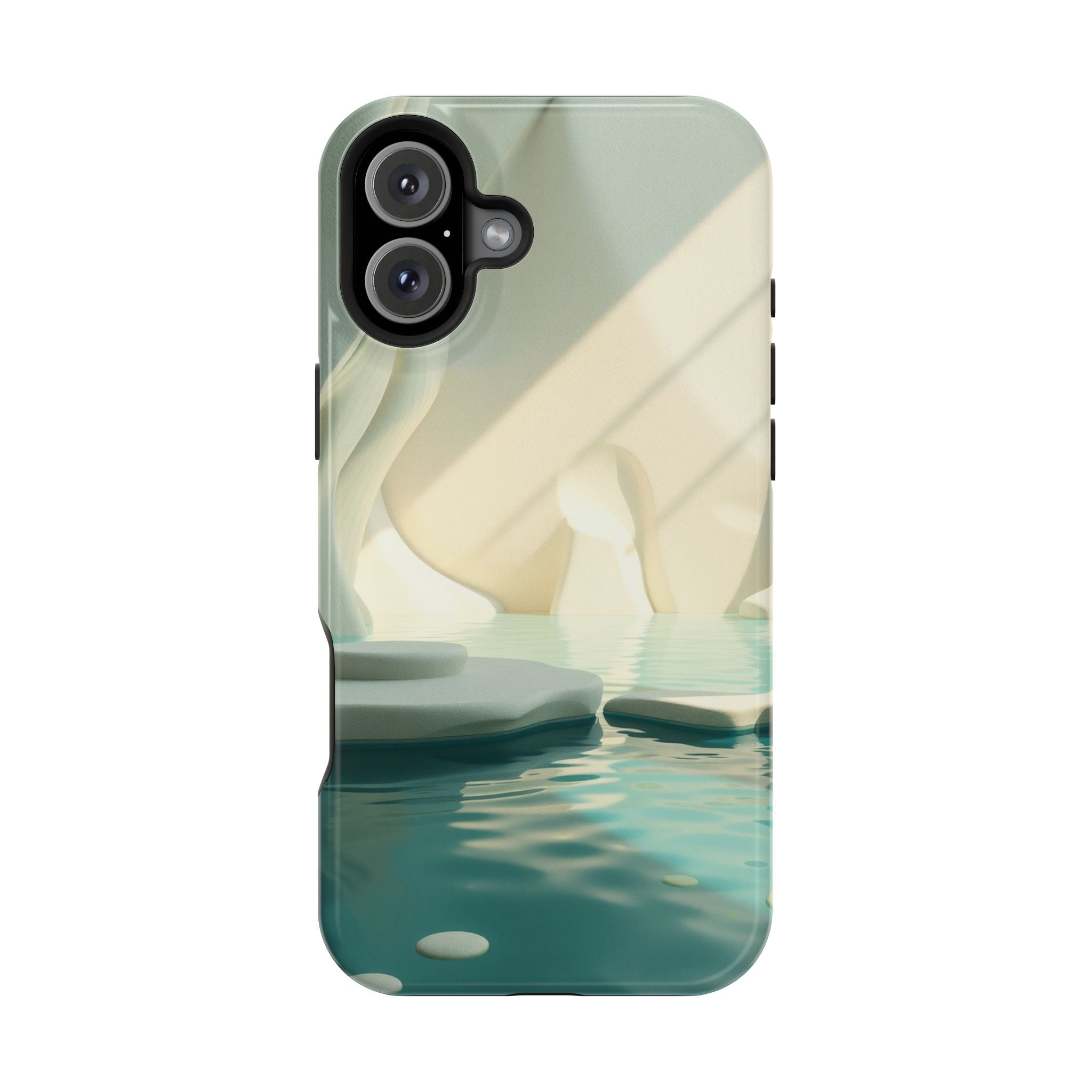 iPhone Tidal Pool 3D Digital Slim Everyday Designer Case · iPhone Case