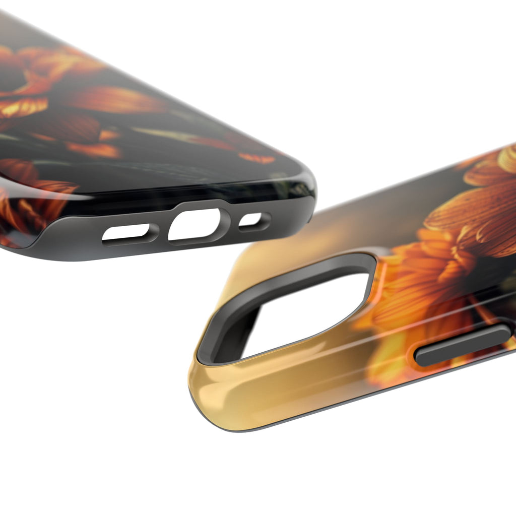 iPhone Radiant Floral Ombre Design Bold Modern Everyday Snap Case · iPhone Case