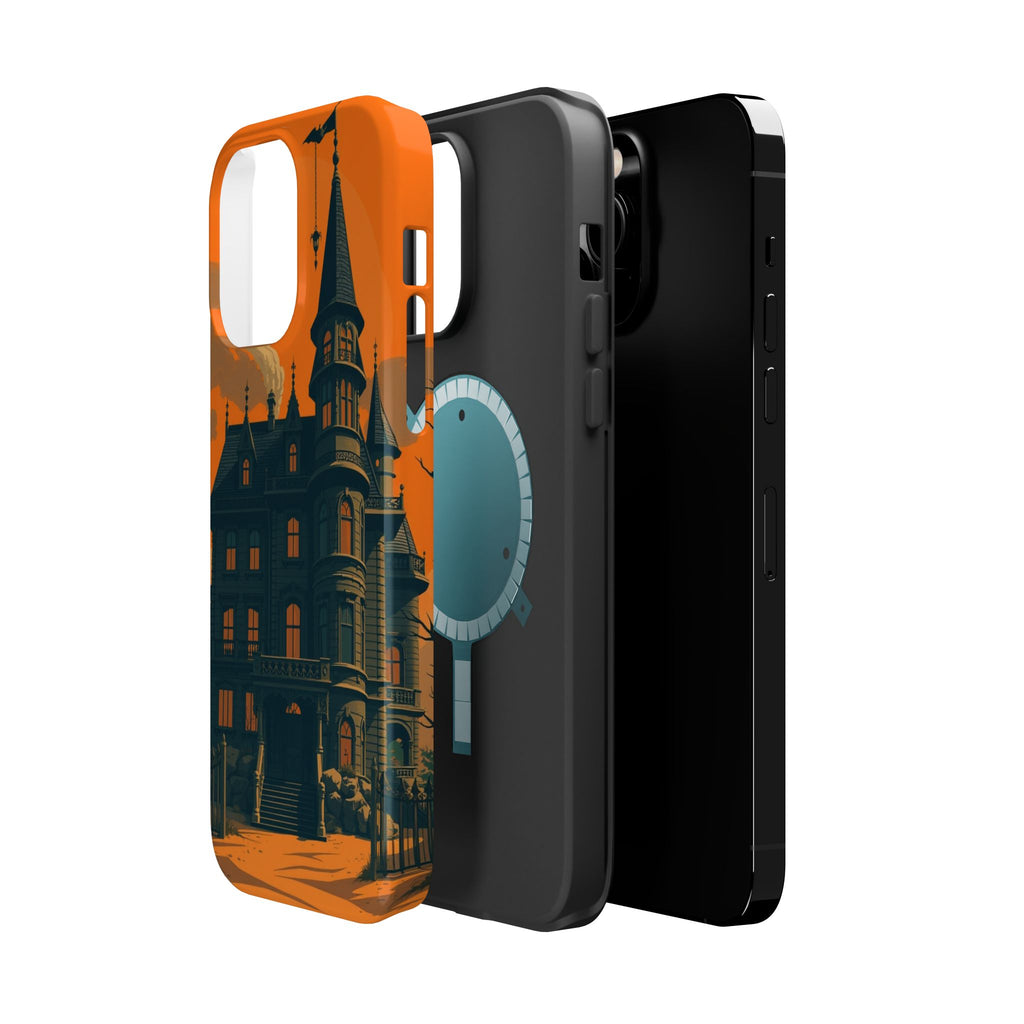 iPhone Vibrant Haunted Mansion Design Slim Everyday Designer Case · iPhone Case