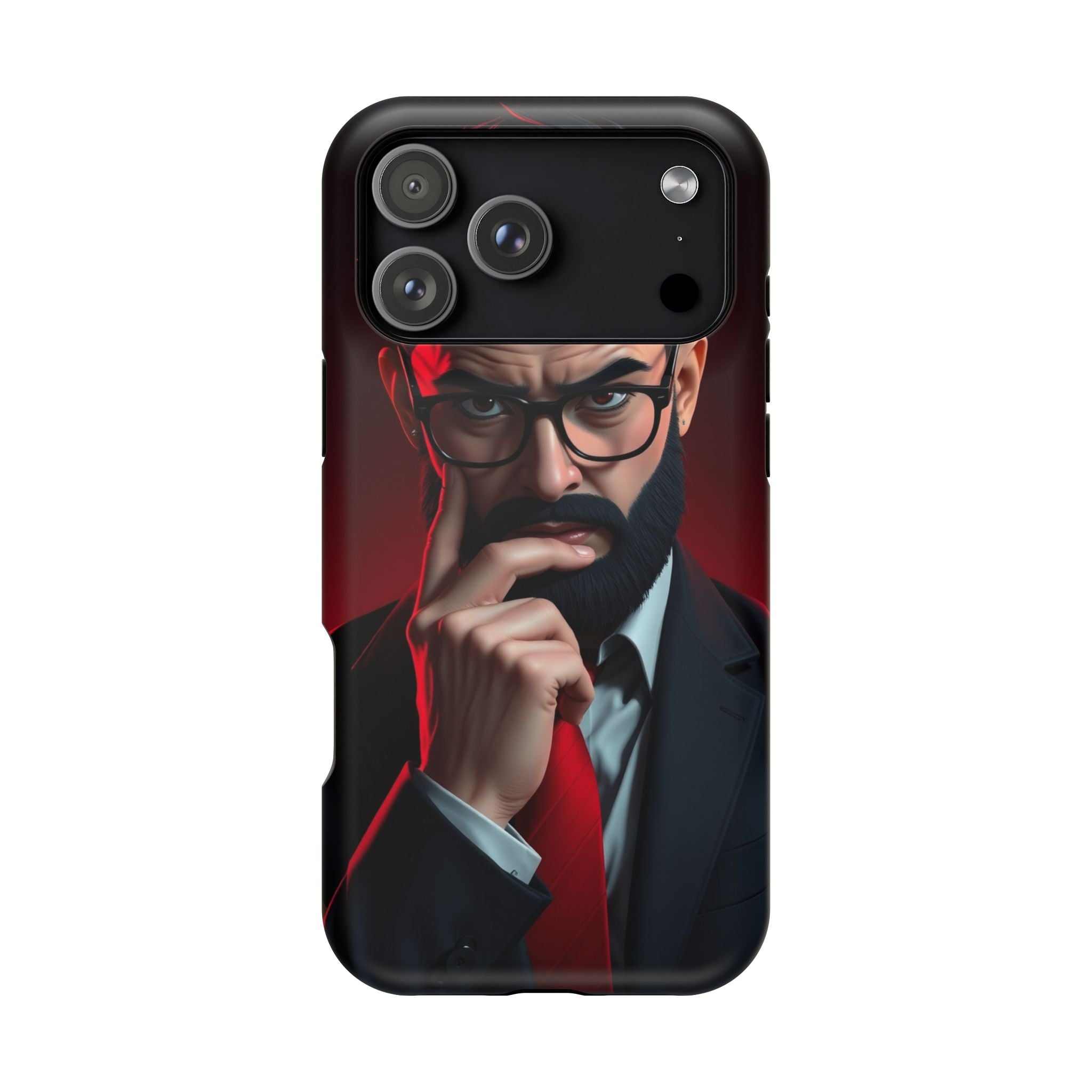 iPhone Vibrant Professional Overthinker Design Soft Finish Everyday Case · iPhon