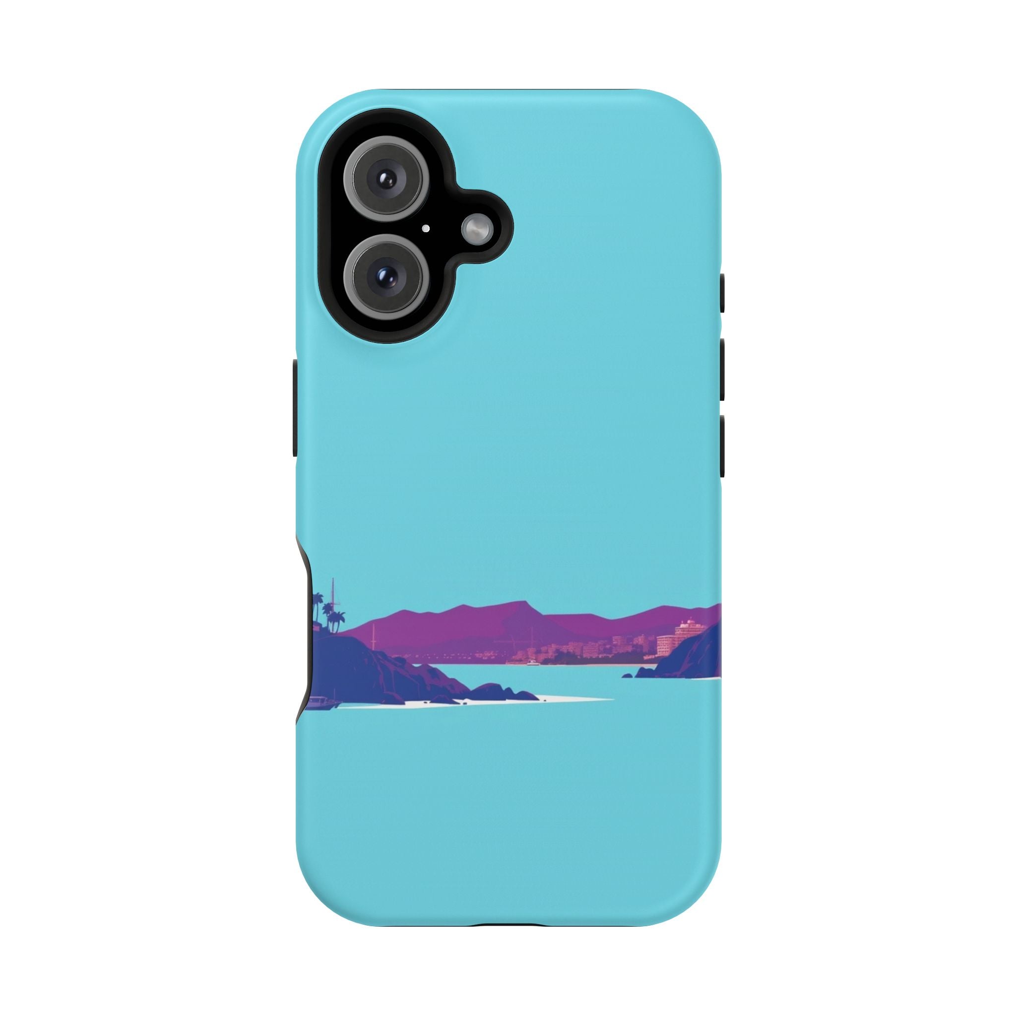 iPhone Hibiscus Coast Mystic Art Bold Modern Everyday Snap Case · iPhone Case