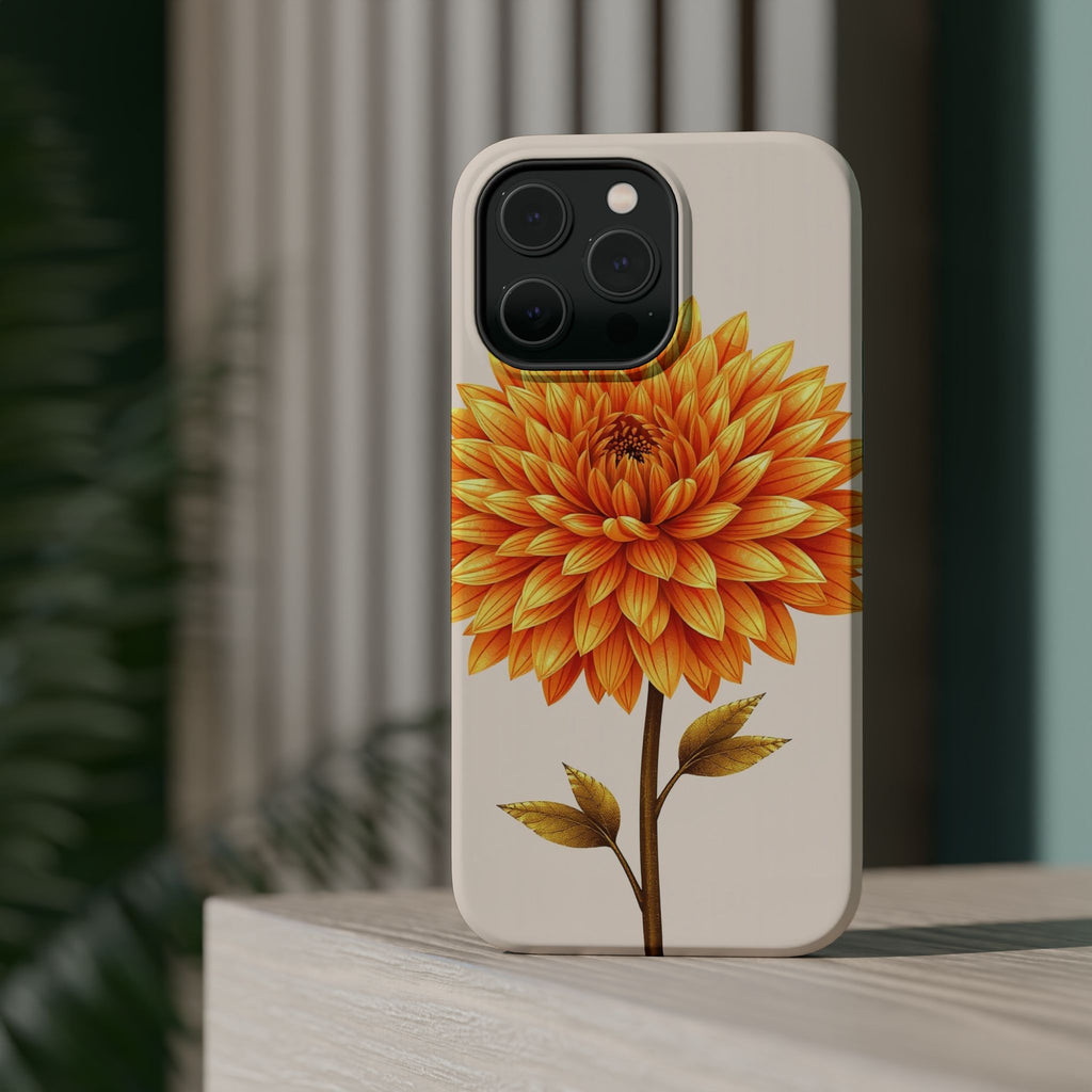 iPhone Chrysanthemum Classic Gold Foil Luxury Slim iPhone Everyday · iPhone Case