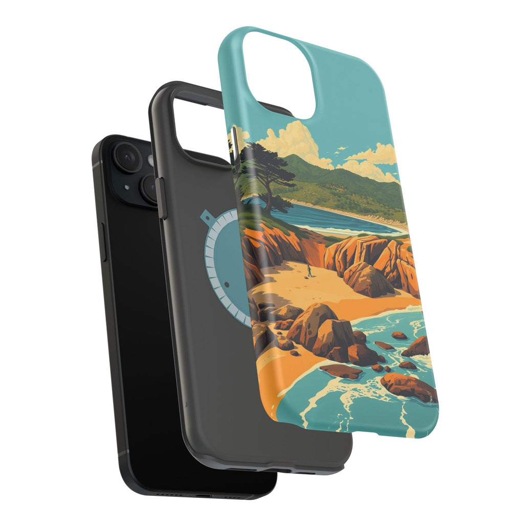 iPhone Pebble Beach Vintage Retro Poster Slim Everyday iPhone Designer · iPhone
