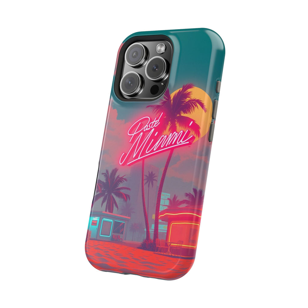 iPhone 1980s Pastel Miami Enchanted Art Slim Everyday Designer Case · iPhone Cas