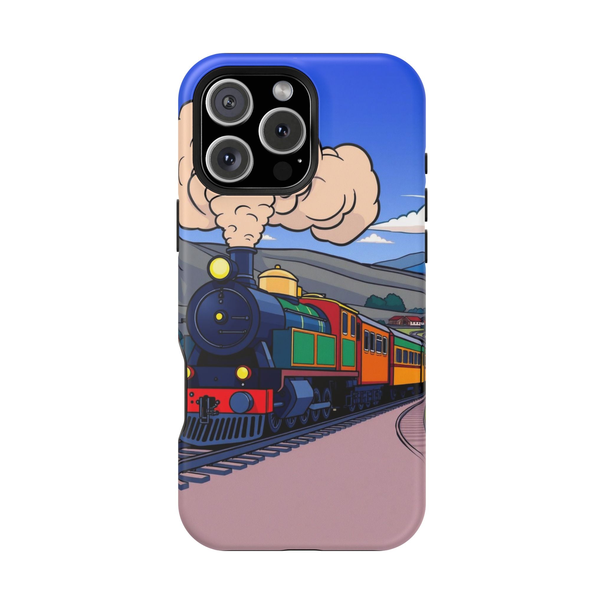 iPhone Steam Locomotive Puff Kids Fun iPhone Phone Case Gift Slim · iPhone Case