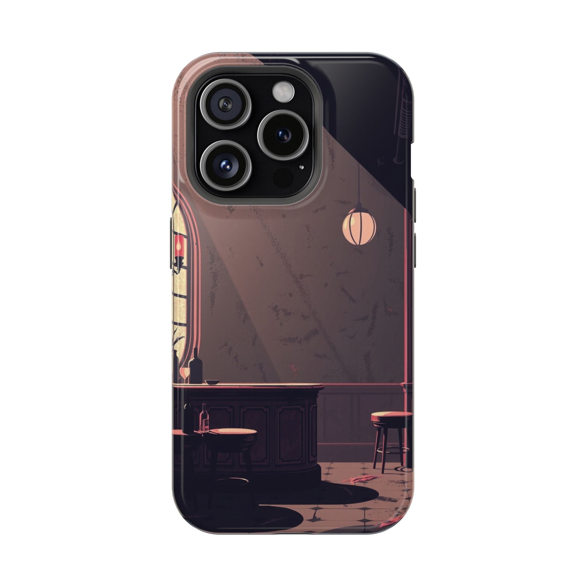 iPhone Speakeasy Dark Grunge Distressed Slim Everyday Designer Case · iPhone Cas