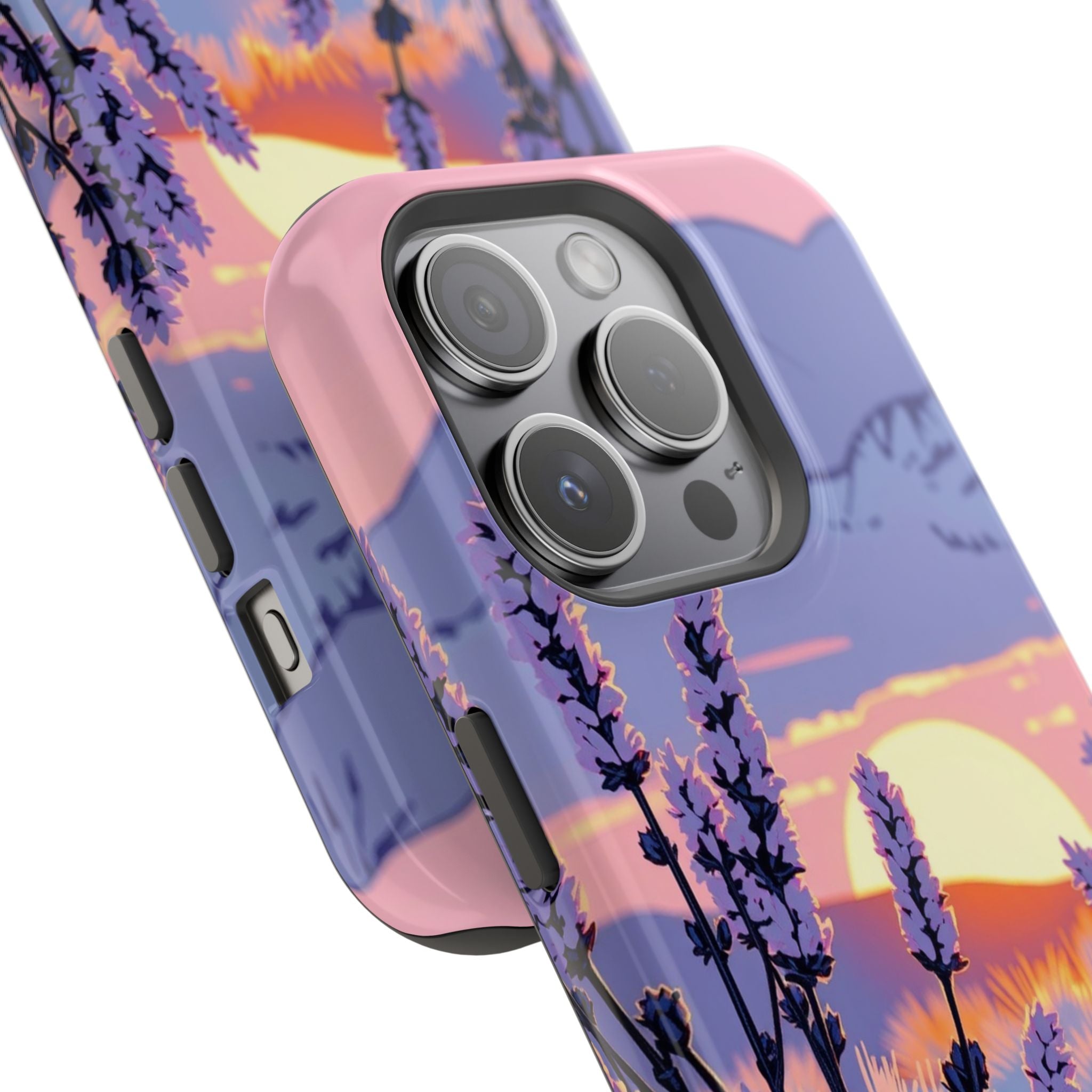 iPhone Mesa Sunset Hand-Drawn Sketch Slim Everyday Designer Case · iPhone Case