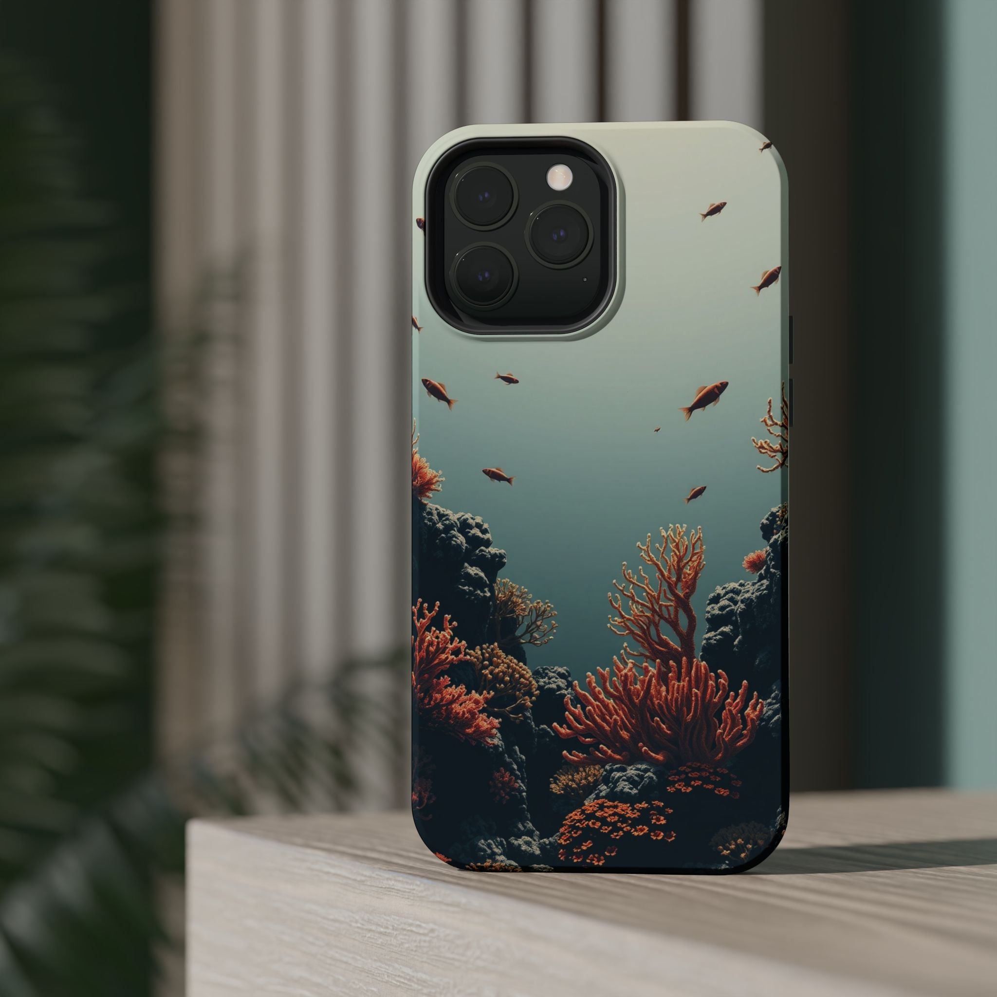 iPhone Radiant Coral Reef Life Design Slim Everyday iPhone 19 Designer · iPhone
