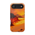 iPhone Burnt Orange And Sand Wildfire Glow Slim iPhone Everyday · iPhone Case