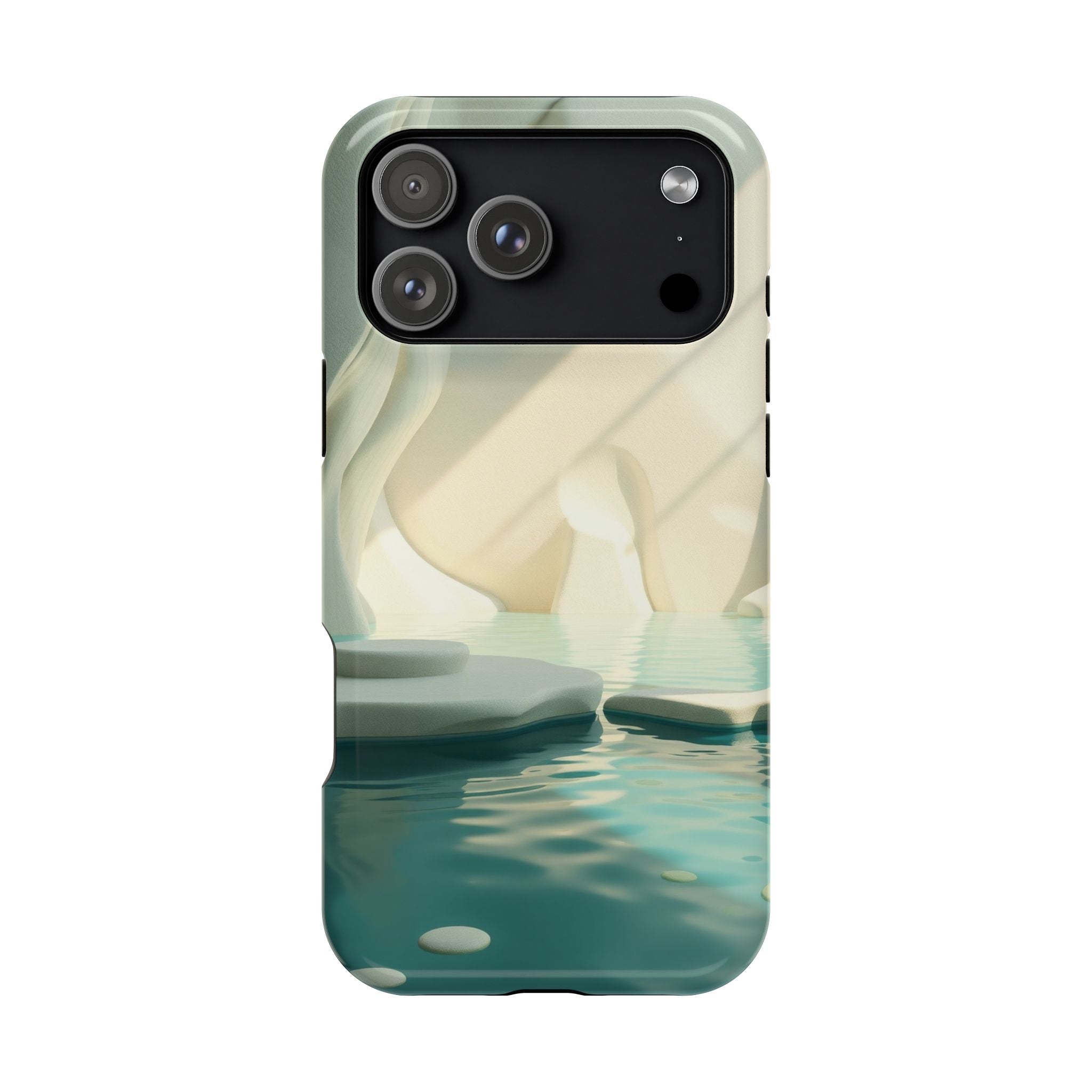 iPhone Tidal Pool 3D Digital Slim Everyday Designer Case · iPhone Case