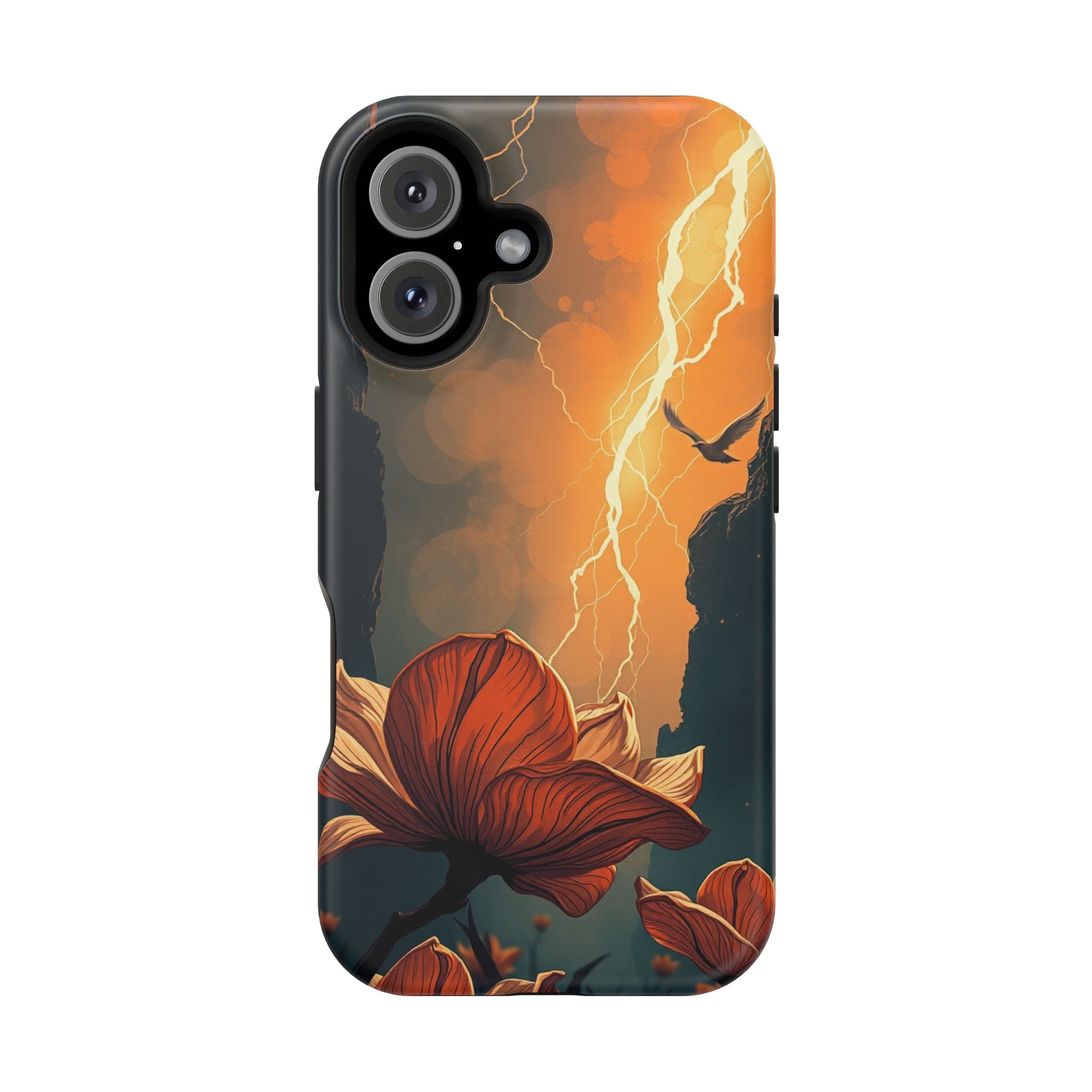 iPhone Vibrant Petal Storm Design Bold Modern Everyday Snap Case · iPhone Case