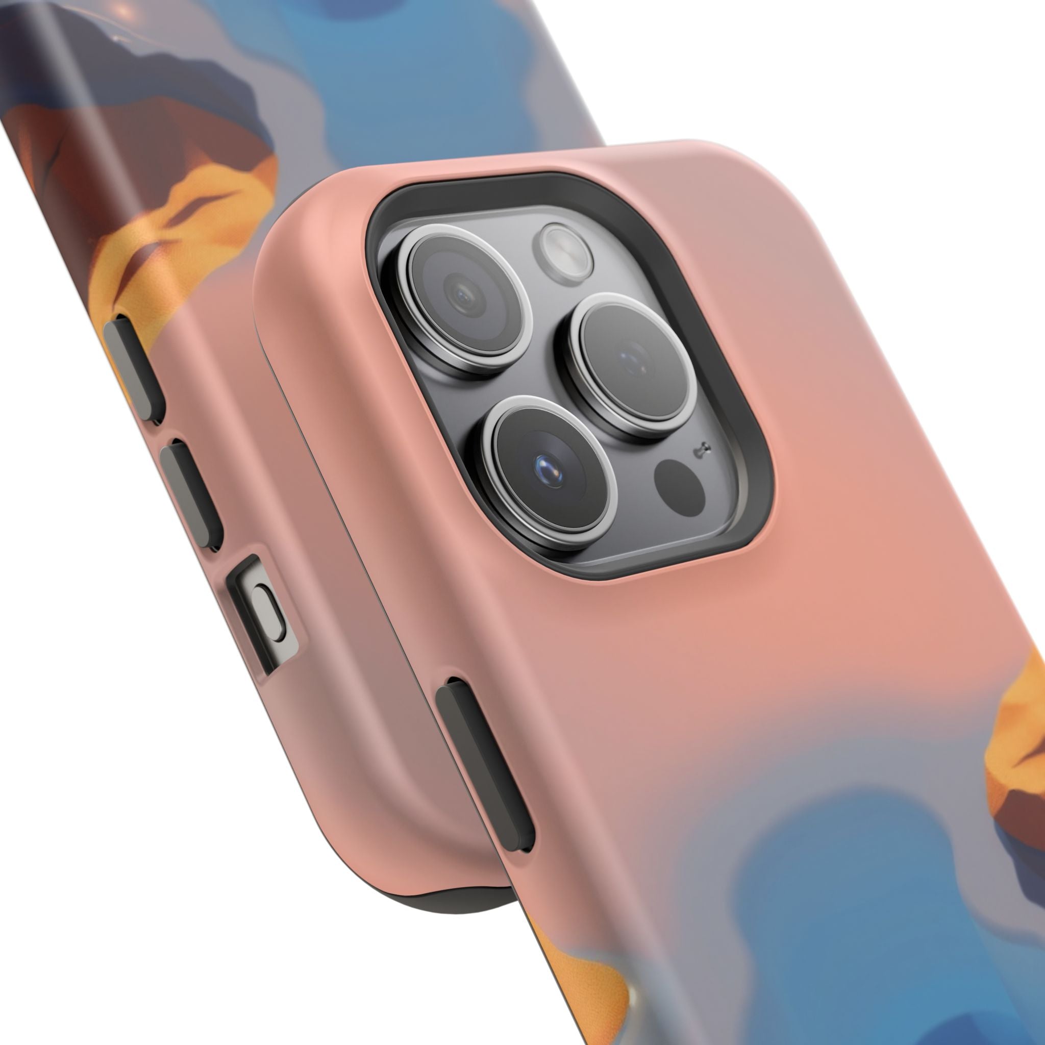 iPhone Burnt Orange And Sand Tidal Pool Slim Everyday iPhone Designer · iPhone C