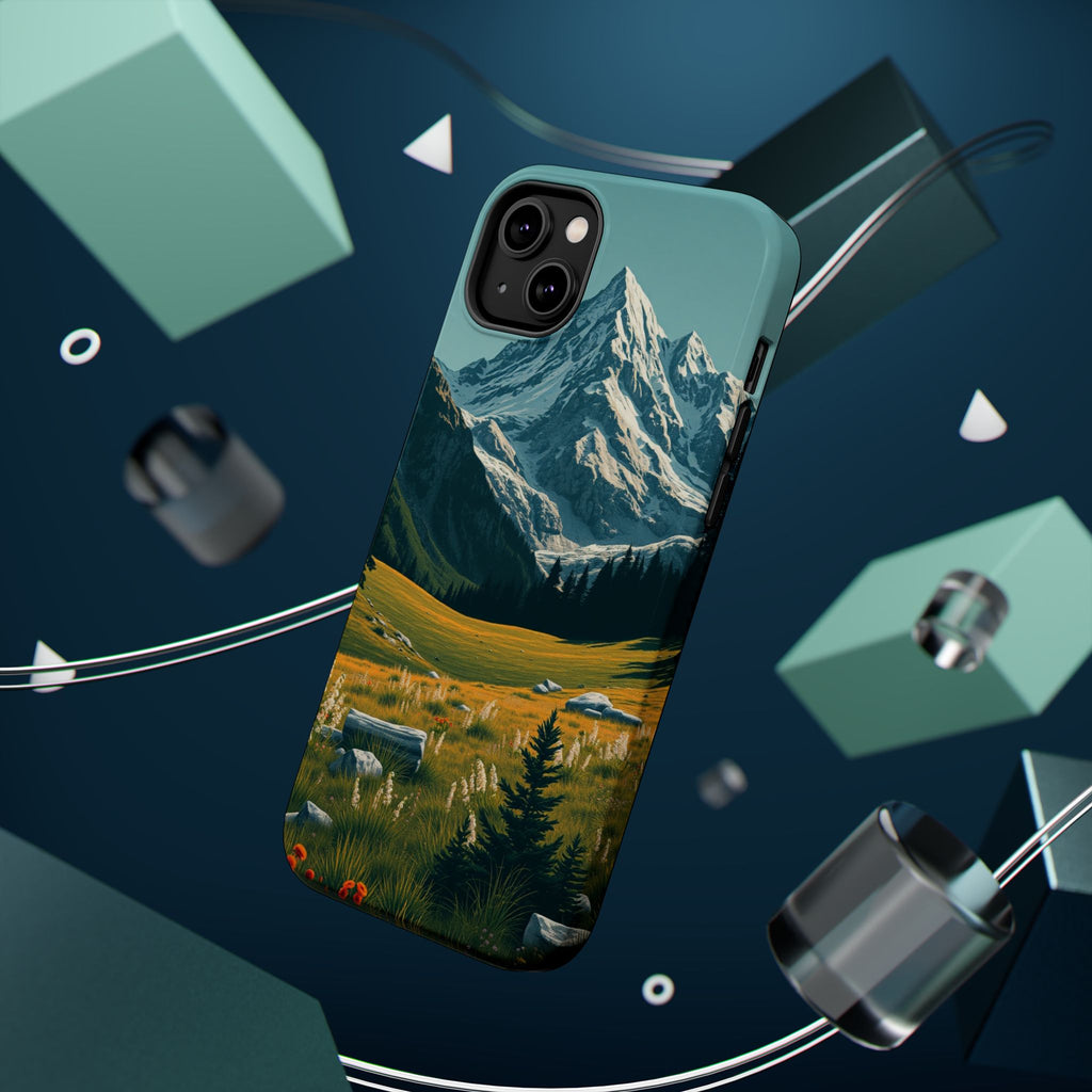 iPhone Alpine Meadow Bold Art 19 Bold Modern Everyday Snap Case · iPhone Case