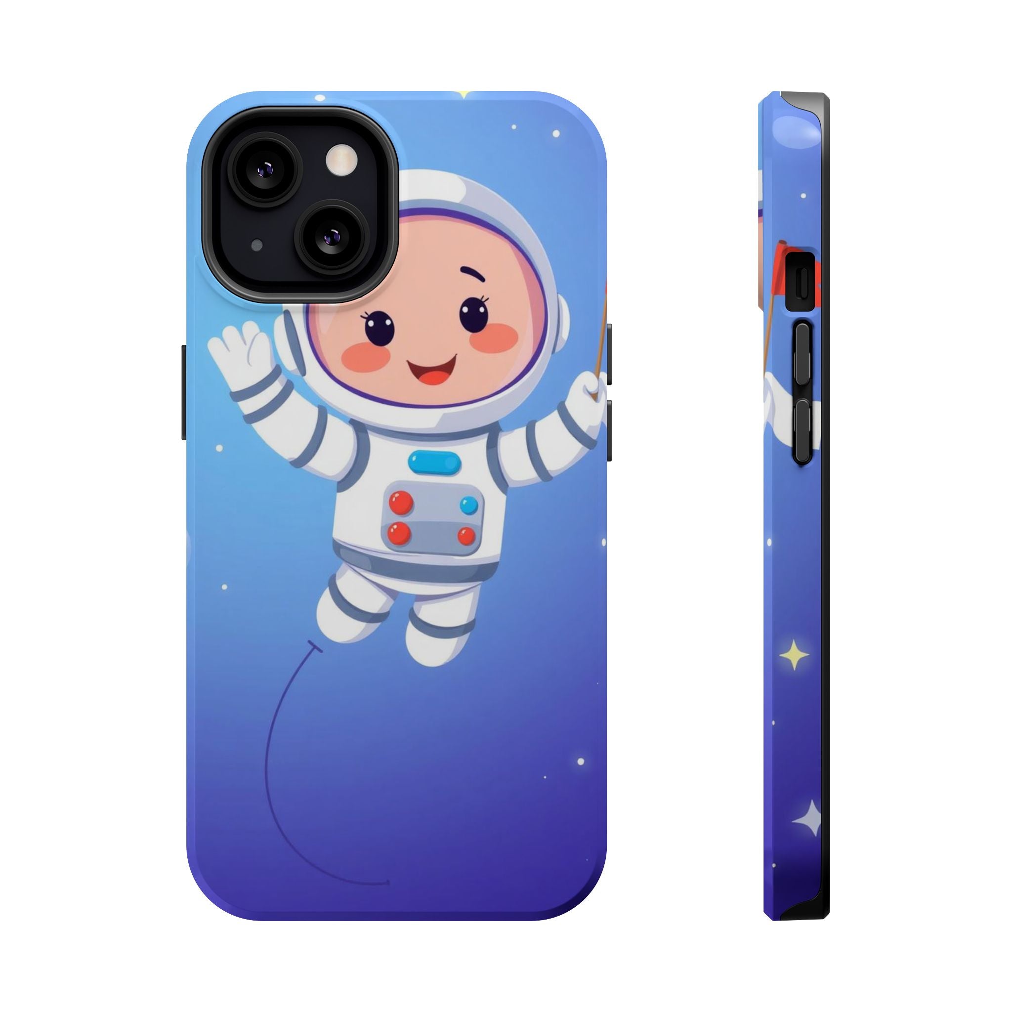 iPhone Cute Astronaut Floating Kids Fun iPhone Phone Case Gift Slim · iPhone Cas