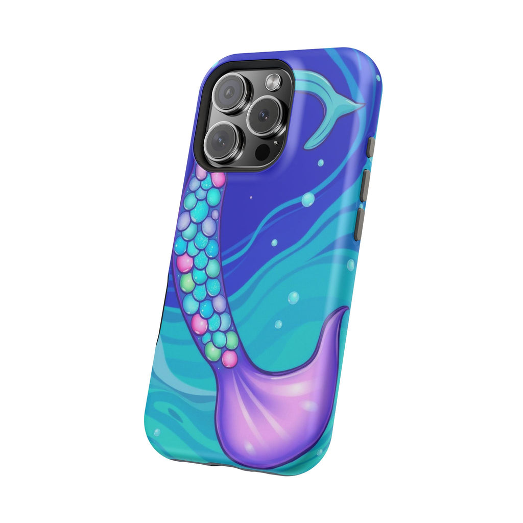 iPhone Mermaid Tail Swirl Kids Fun iPhone Phone Case Gift Artistic · iPhone Case