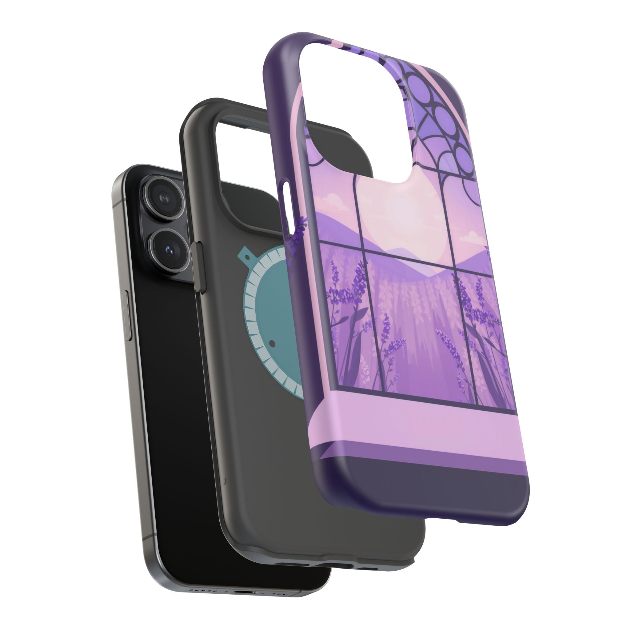 iPhone Lavender Haze Mystic Art Slim Everyday Designer Case · iPhone Case