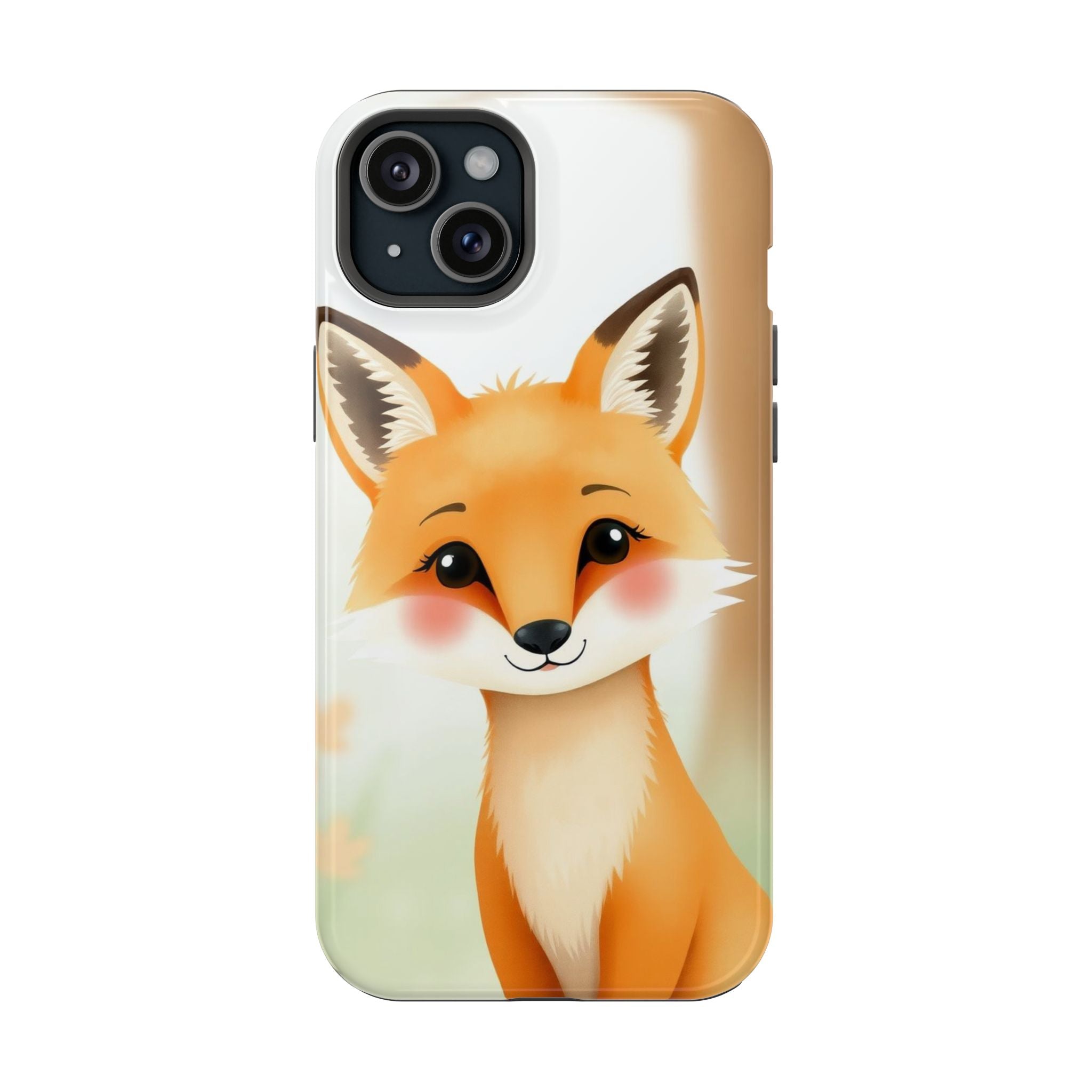 iPhone Watercolor Fox Portrait Kids Fun iPhone Phone Case Gift Slim · iPhone Cas