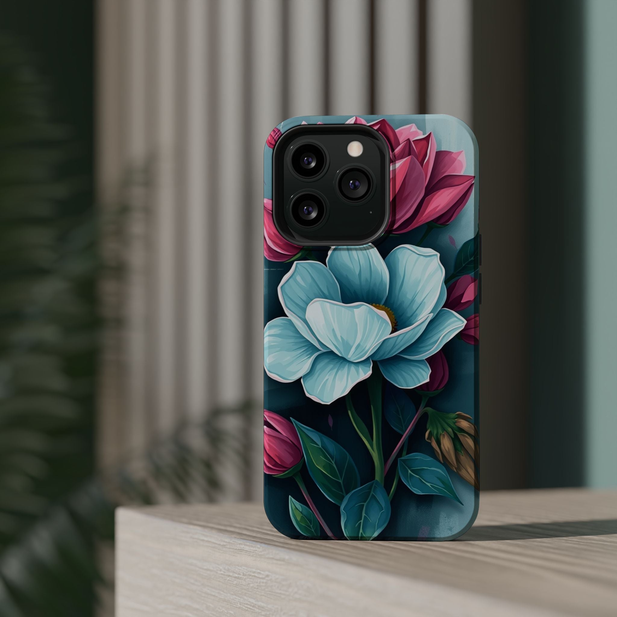 iPhone Floral Geometric Enchanted Art Slim Everyday Designer Case · iPhone Case