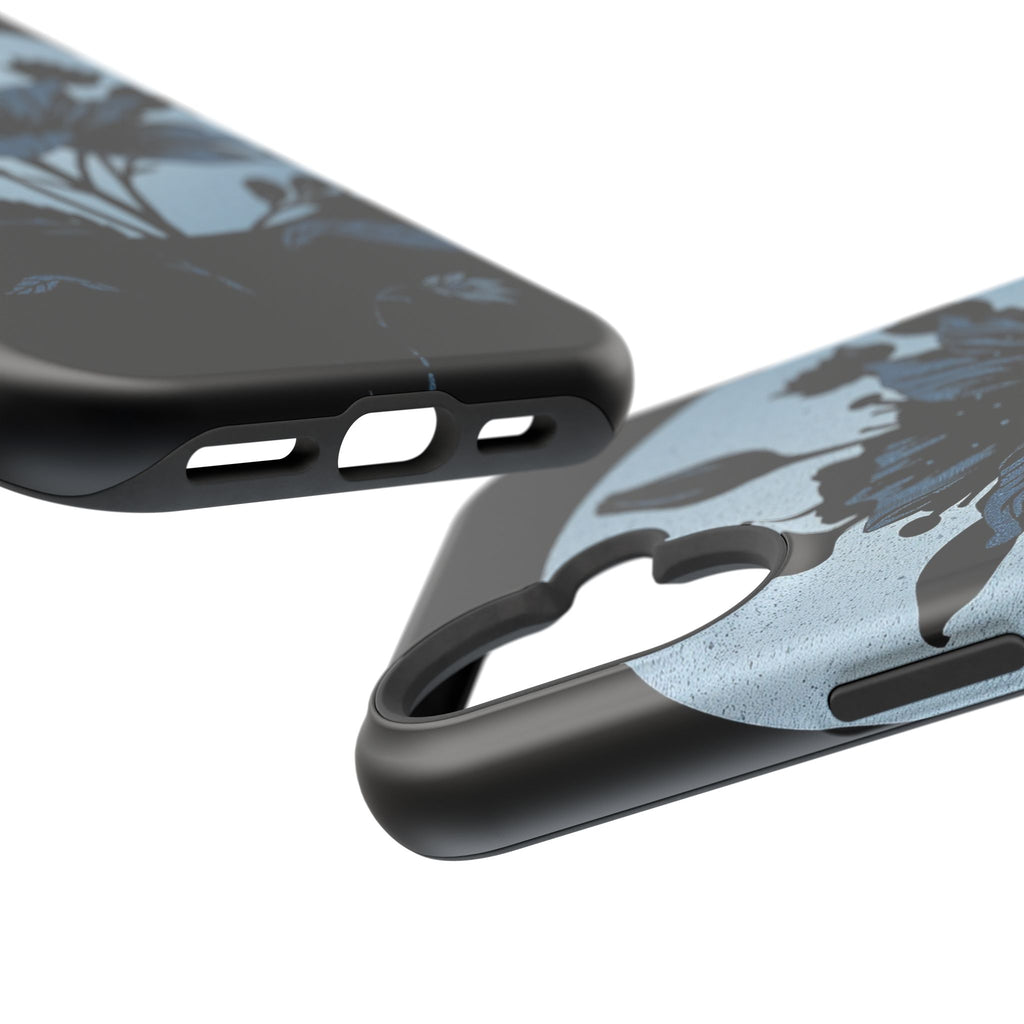iPhone Radiant Floral Silhouette Design Slim Everyday Designer Case · iPhone Cas
