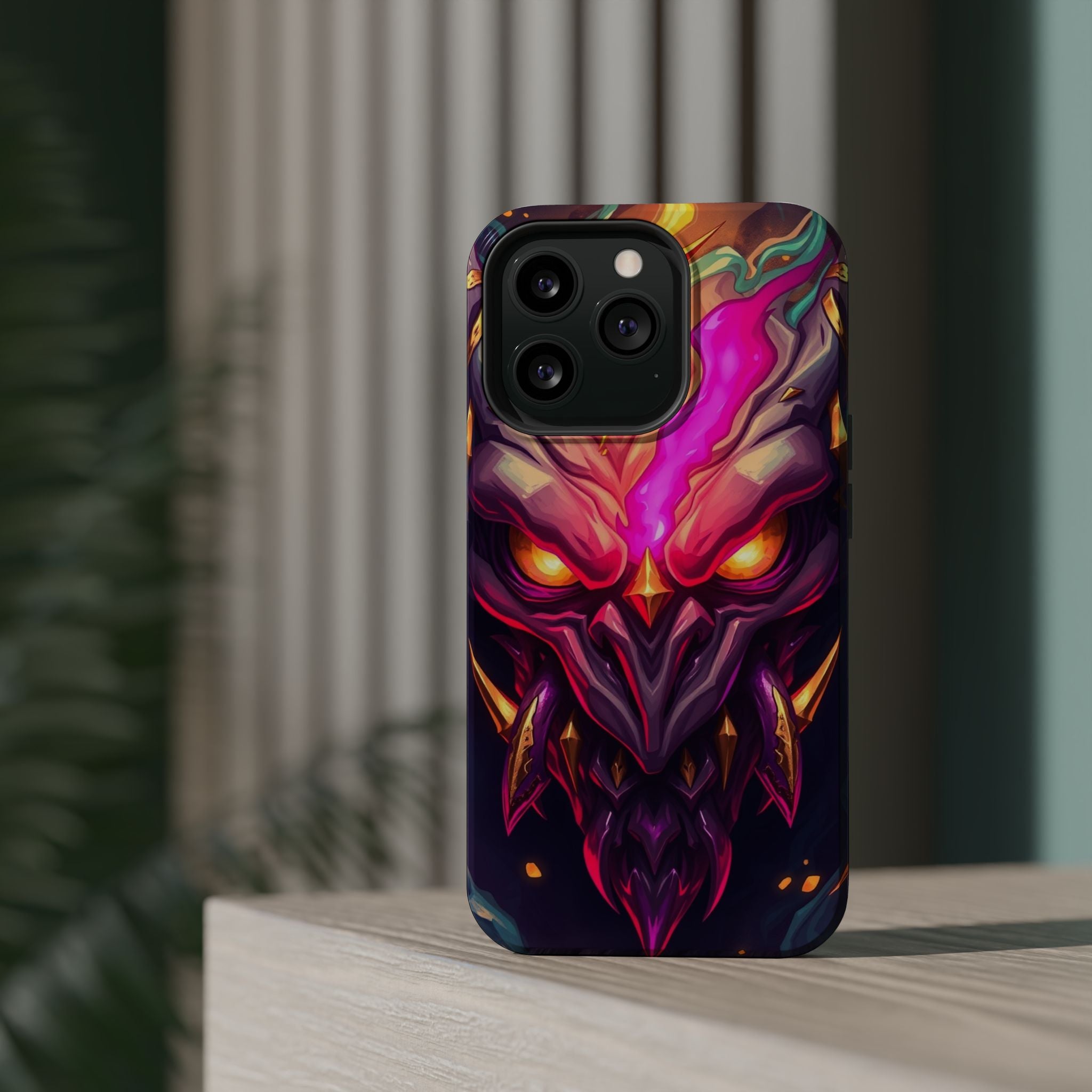 iPhone Chaos Goblin Energy Gold Foil Luxury Slim Everyday Designer Case · iPhone