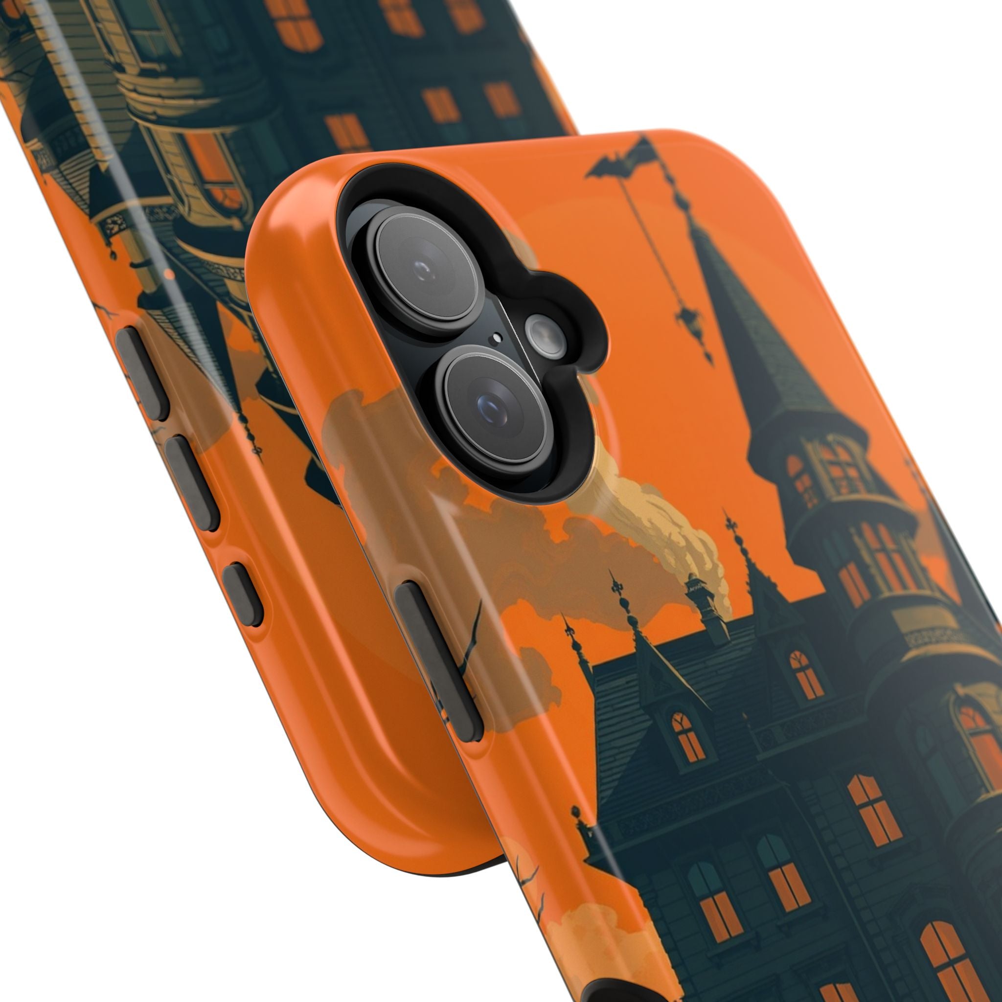 iPhone Vibrant Haunted Mansion Design Slim Everyday Designer Case · iPhone Case