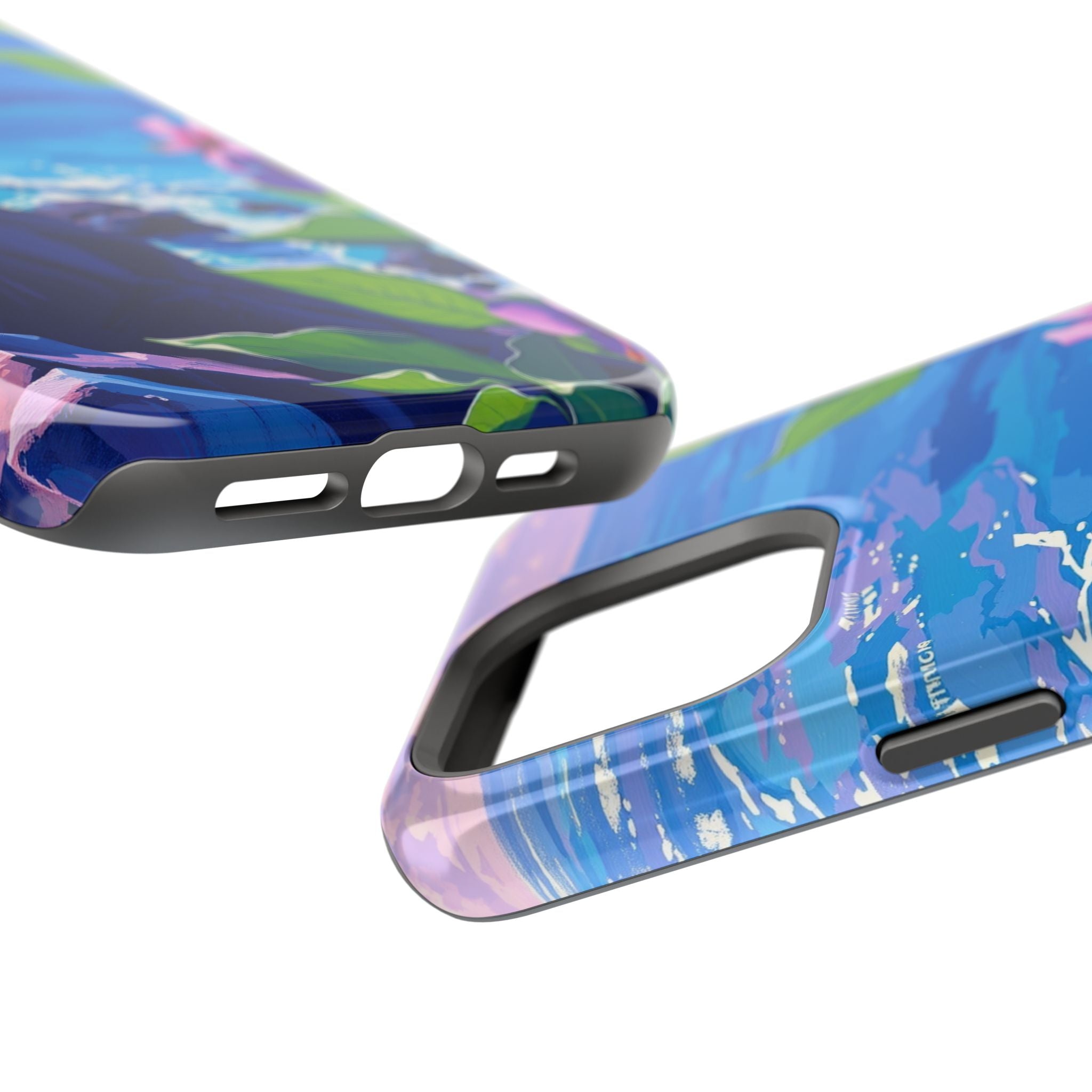 iPhone Hibiscus Coast Enchanted Art Slim Everyday Designer Case · iPhone Case