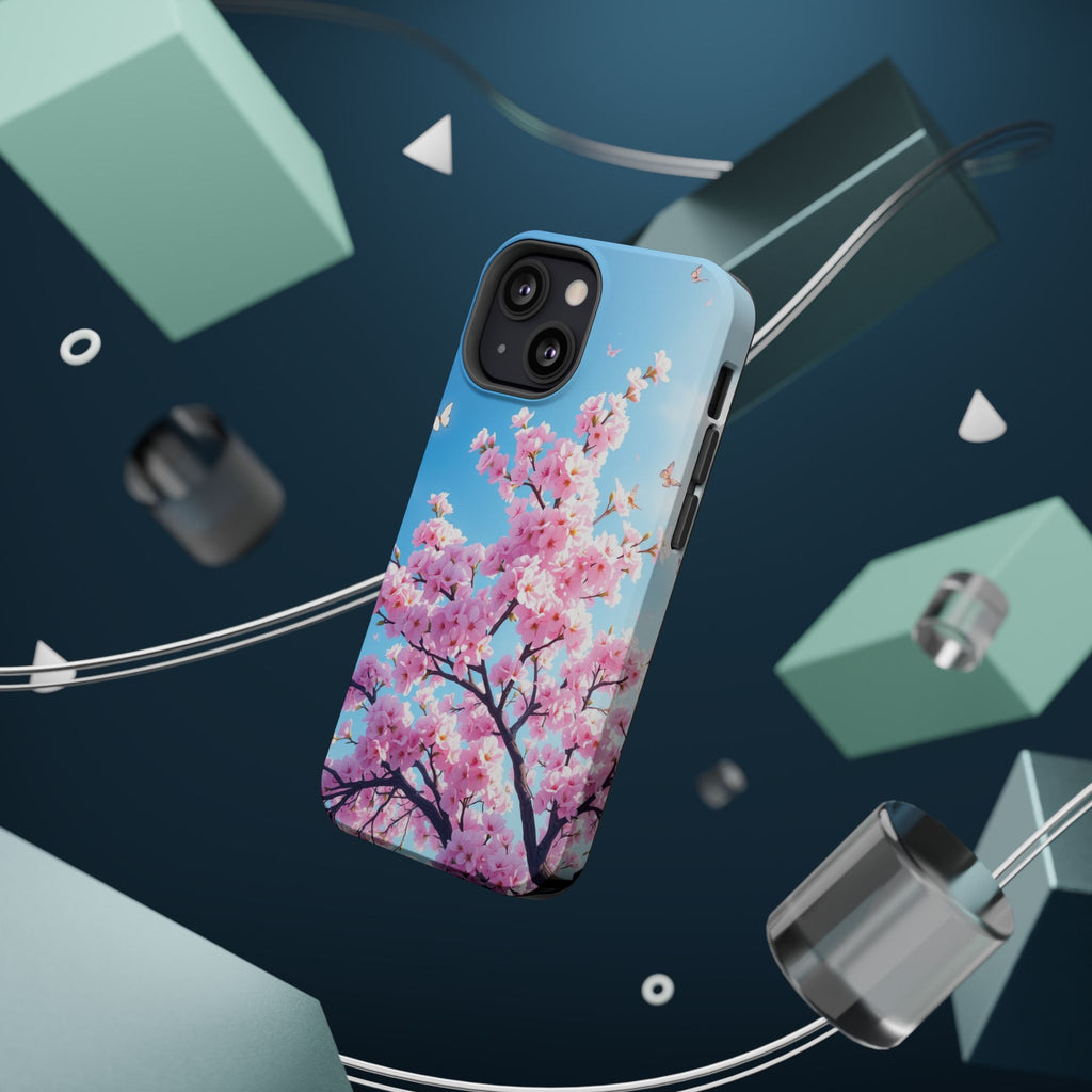 iPhone Cherry Blossom Floral Slim Everyday Designer Case · iPhone Case