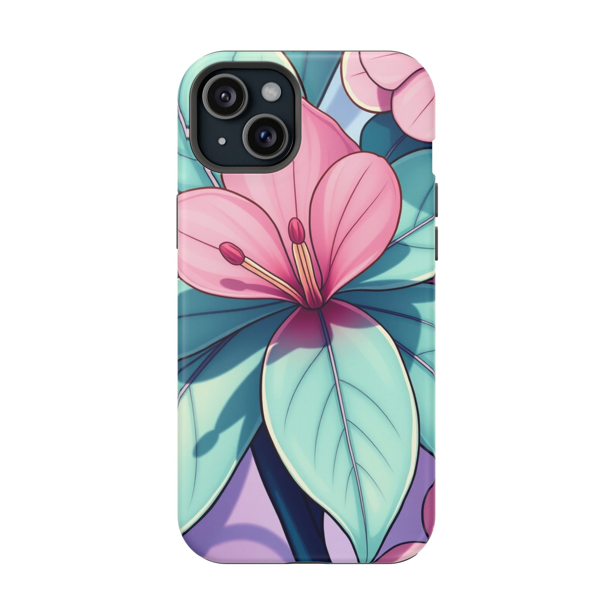 iPhone Earthy Tropical Bloom Design 11 Slim Everyday Designer Case · iPhone Case
