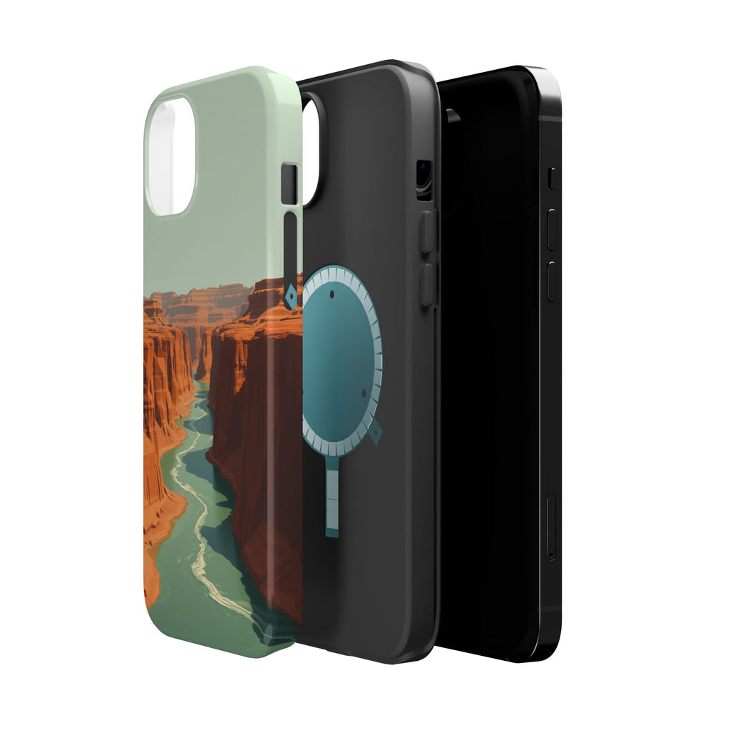 iPhone Burnt Orange And Sand River Canyon Slim iPhone Everyday Designer · iPhone
