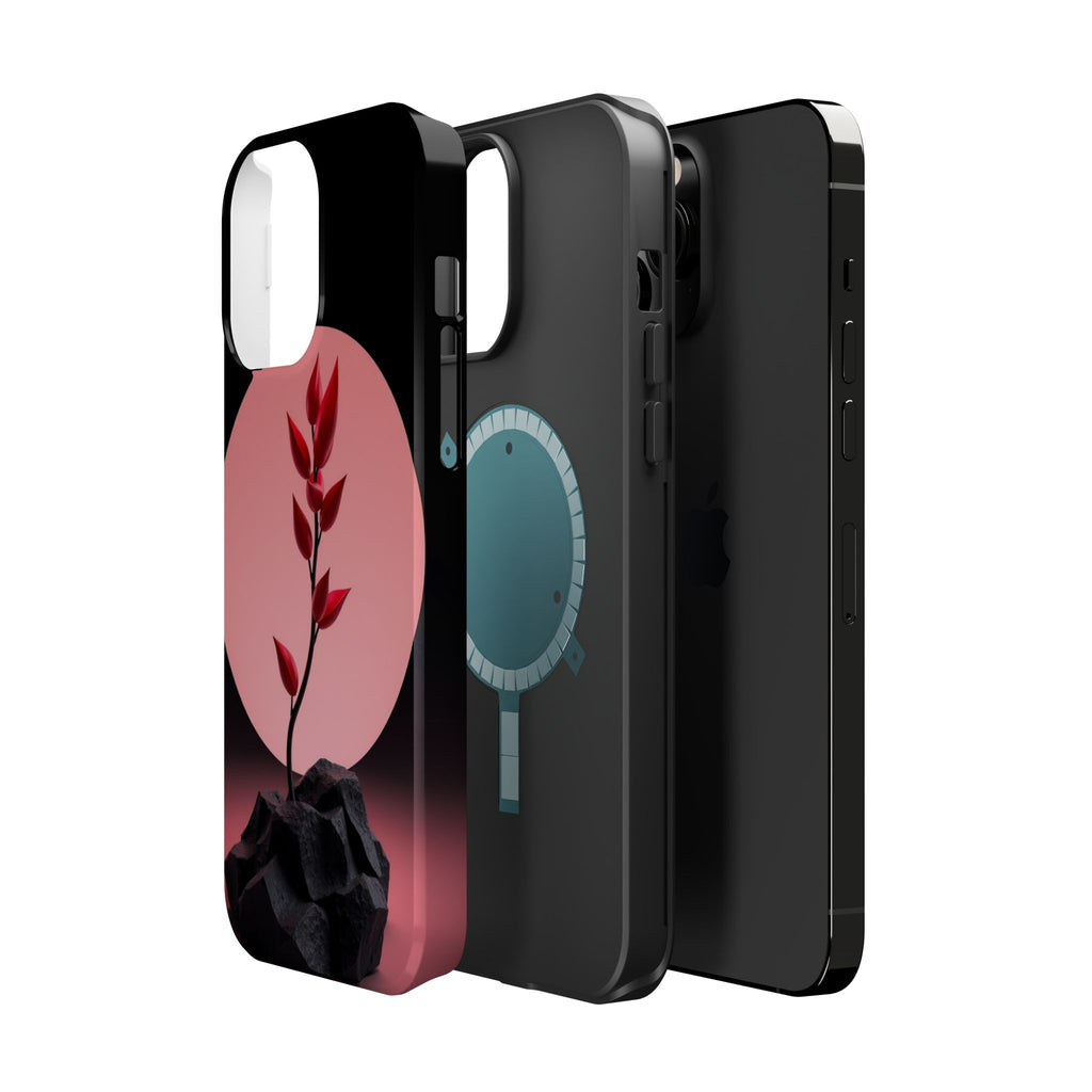 iPhone Serene Minimalist Stem Design Slim Everyday Designer Case · iPhone Case