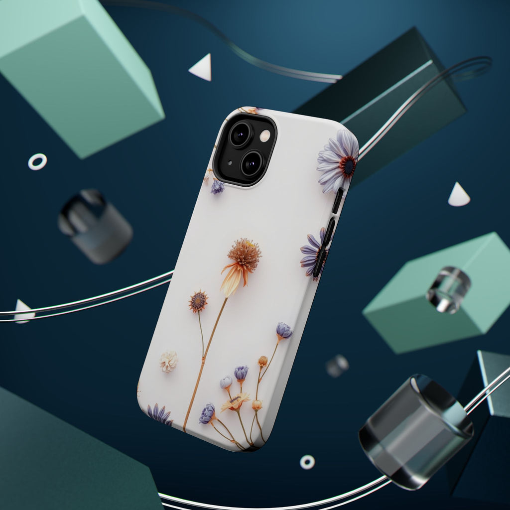 iPhone Dried Flower Flat Lay Bold Art Slim Everyday Designer Case · iPhone Case