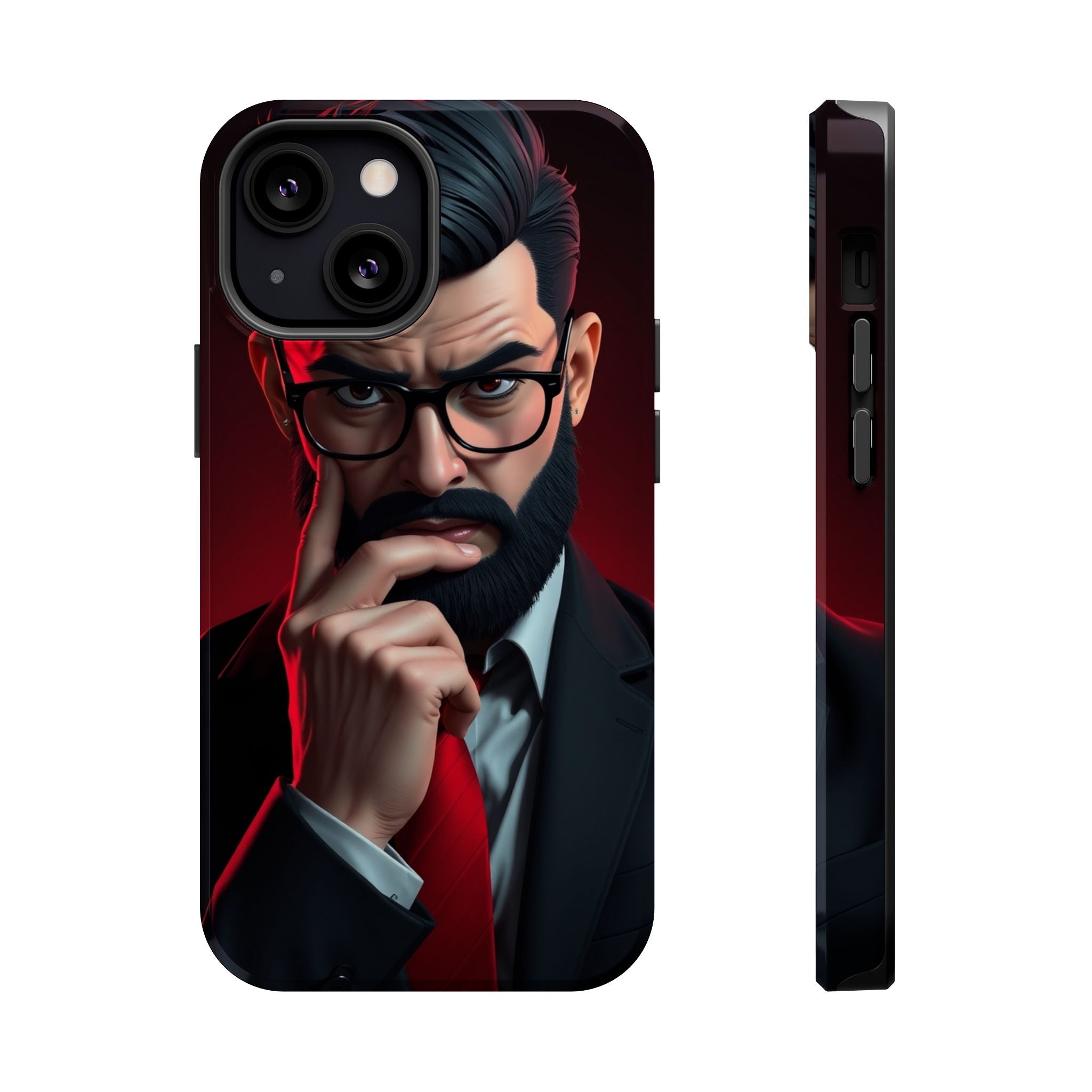 iPhone Vibrant Professional Overthinker Design Soft Finish Everyday Case · iPhon