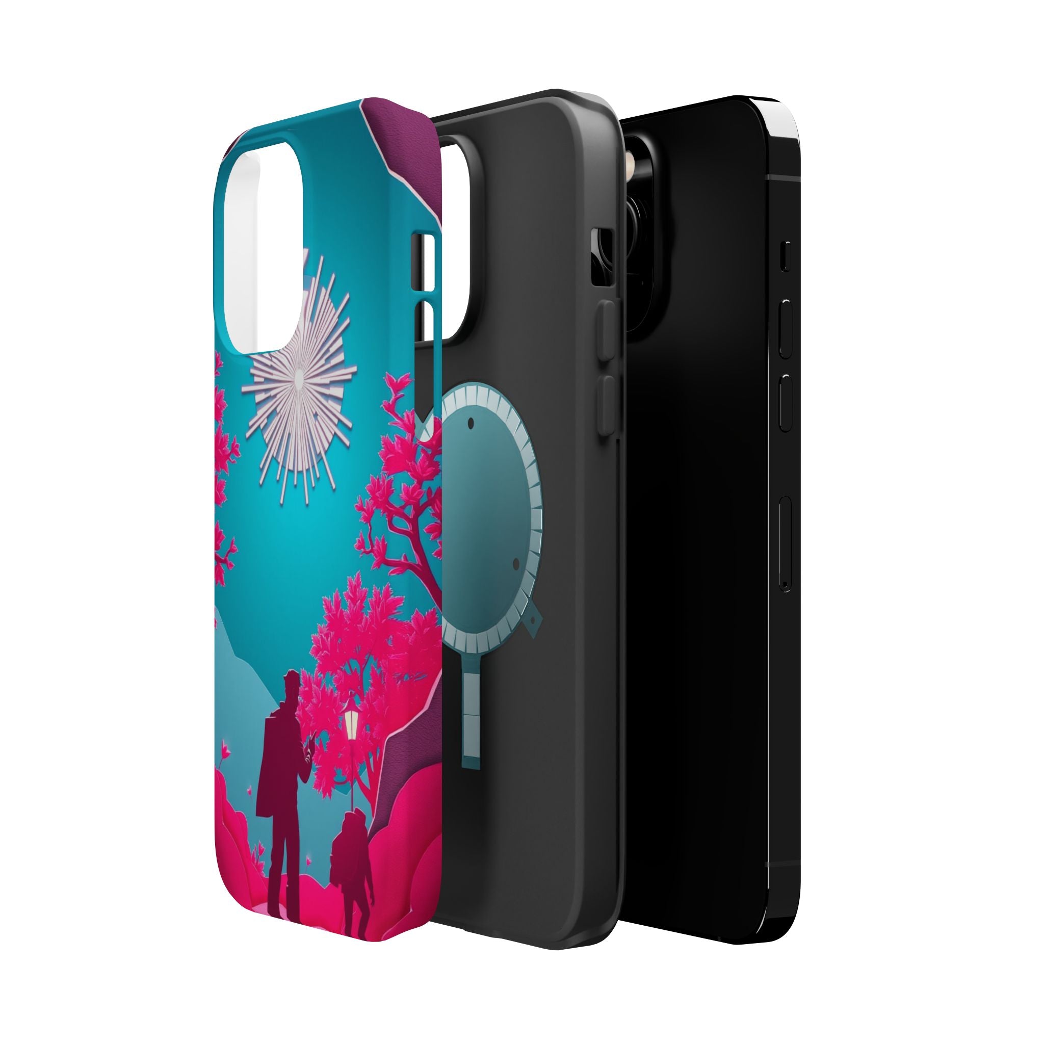 iPhone Bud Burst Paper Cut Art Slim Everyday Designer Case · iPhone Case