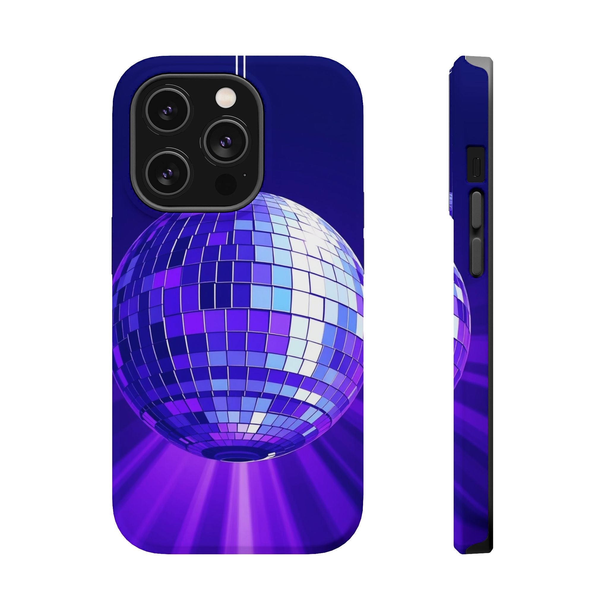 iPhone Disco Swirl Ball Pop Art Bold Slim Everyday Designer Case · iPhone Case