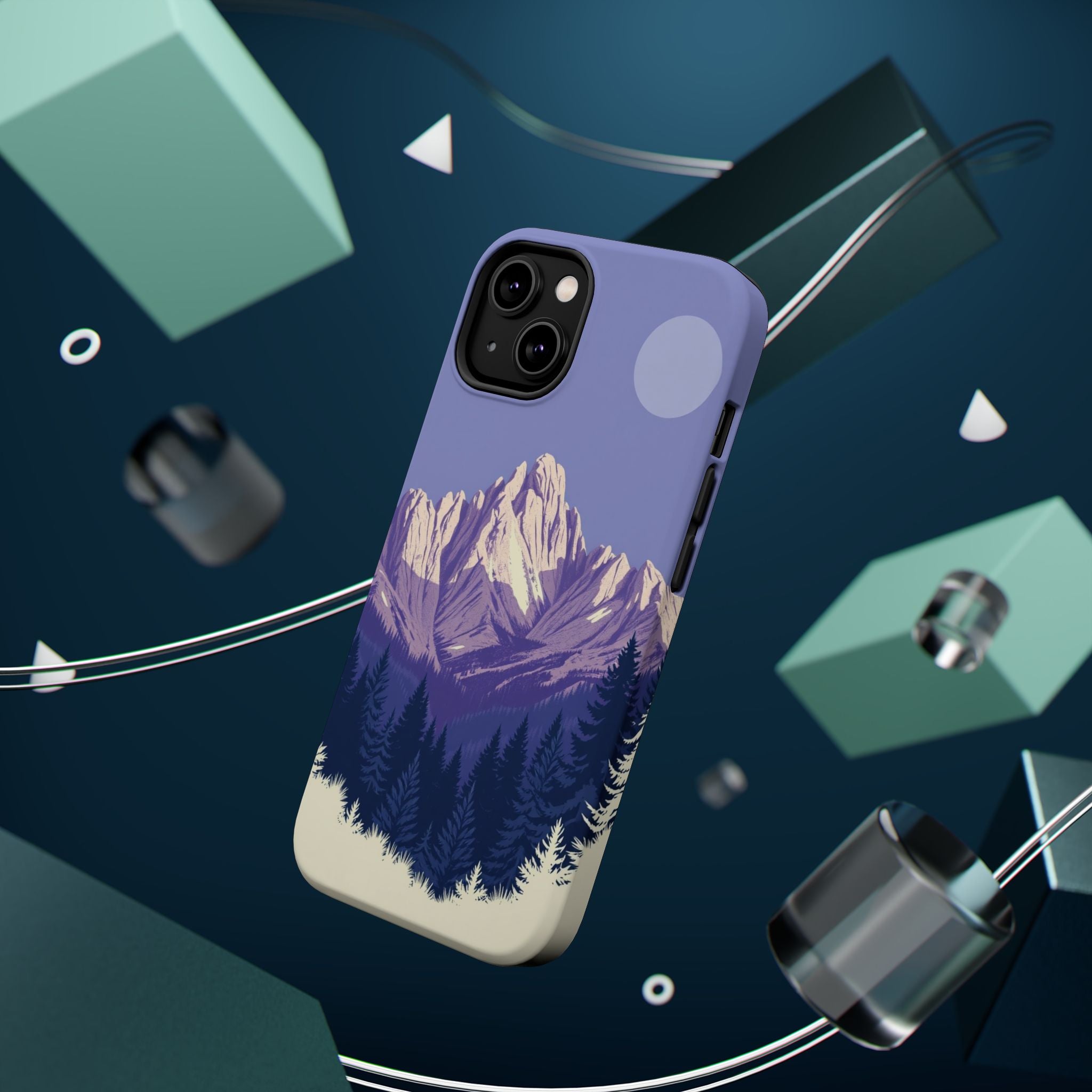 iPhone Pine Ridge Serene Design Slim Everyday Designer Case · iPhone Case